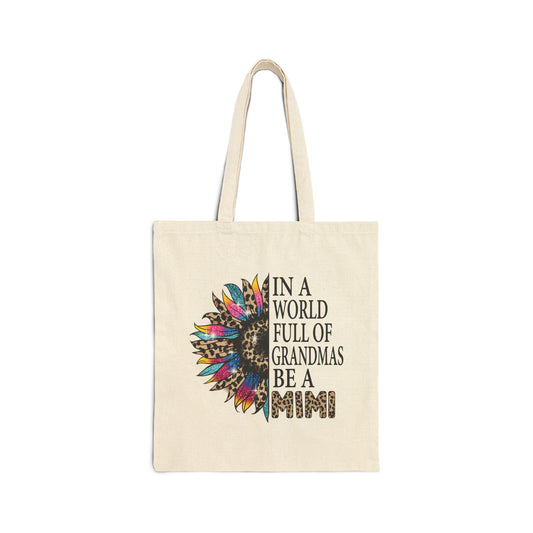 Grandma's Love Tote Bag | Cute Cotton Bag, Mother's Day Gift, Eco-Friendly Bag, Custom Tote, Everyday Use