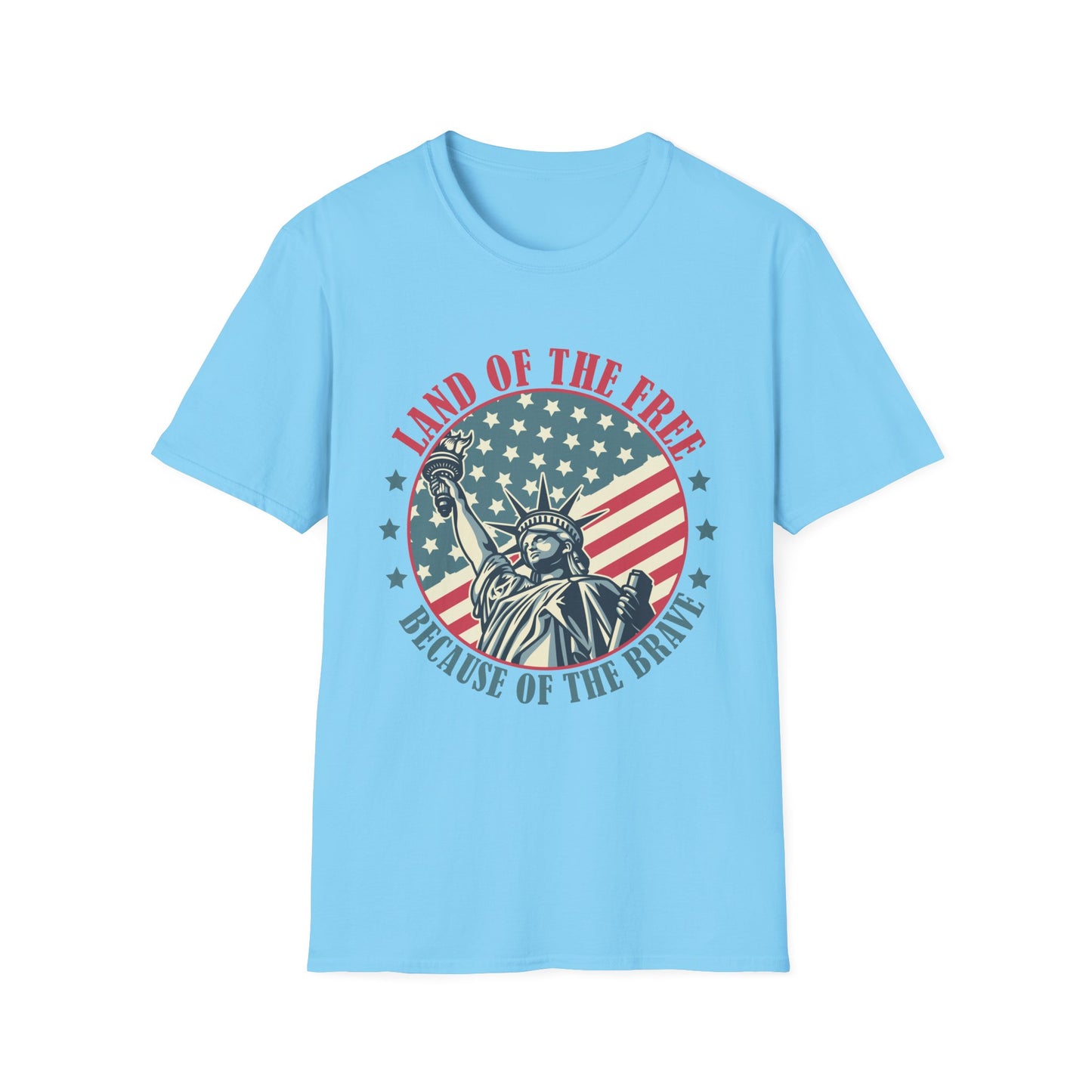 Land of the Free Graphic T-Shirt – Patriotism
