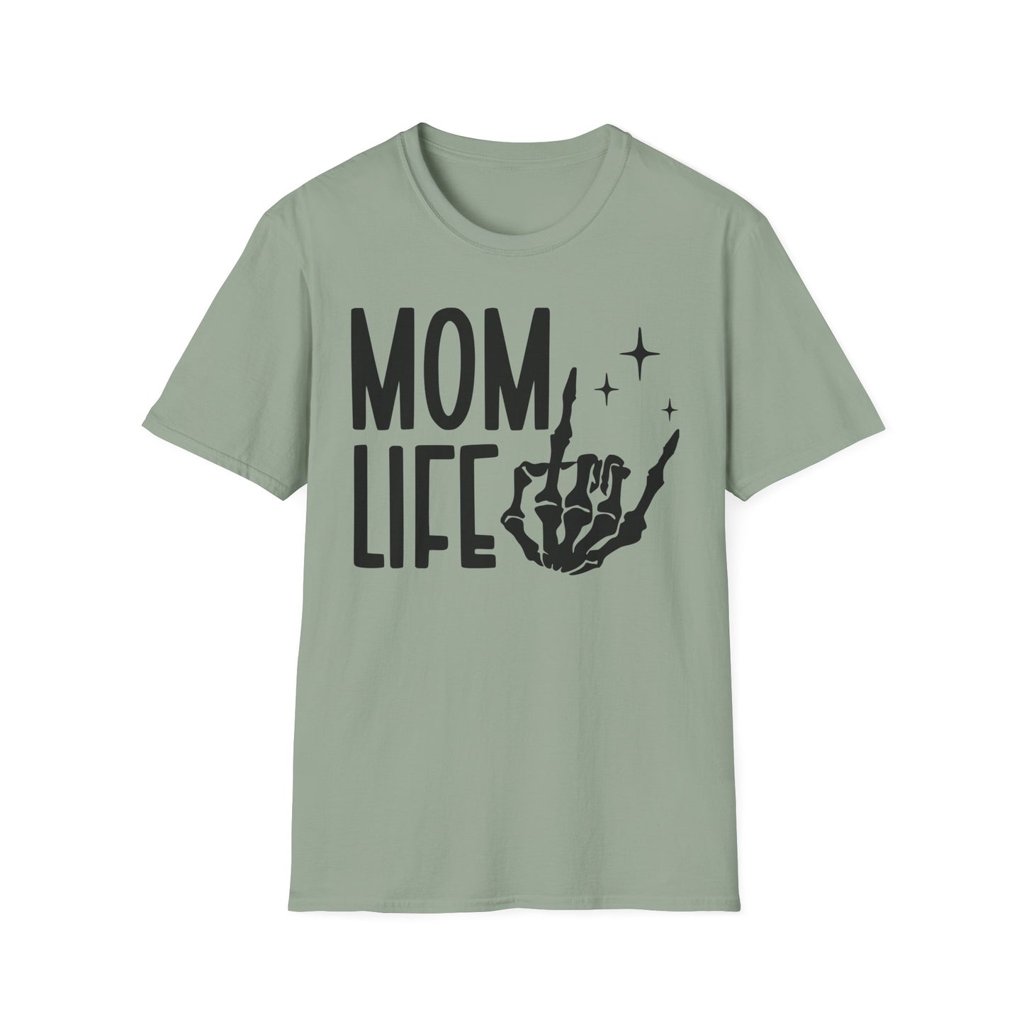 Mom Life Skeleton Hand T-Shirt
