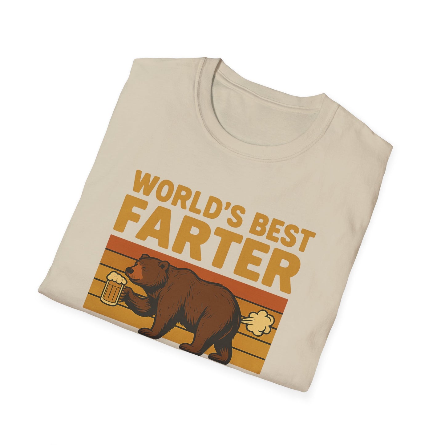 Funny Fathers Day T-Shirt, World's Best Farter Shirt, Dad Humor Tee, Unisex Gift for Dad, Comfy Father's Day Apparel