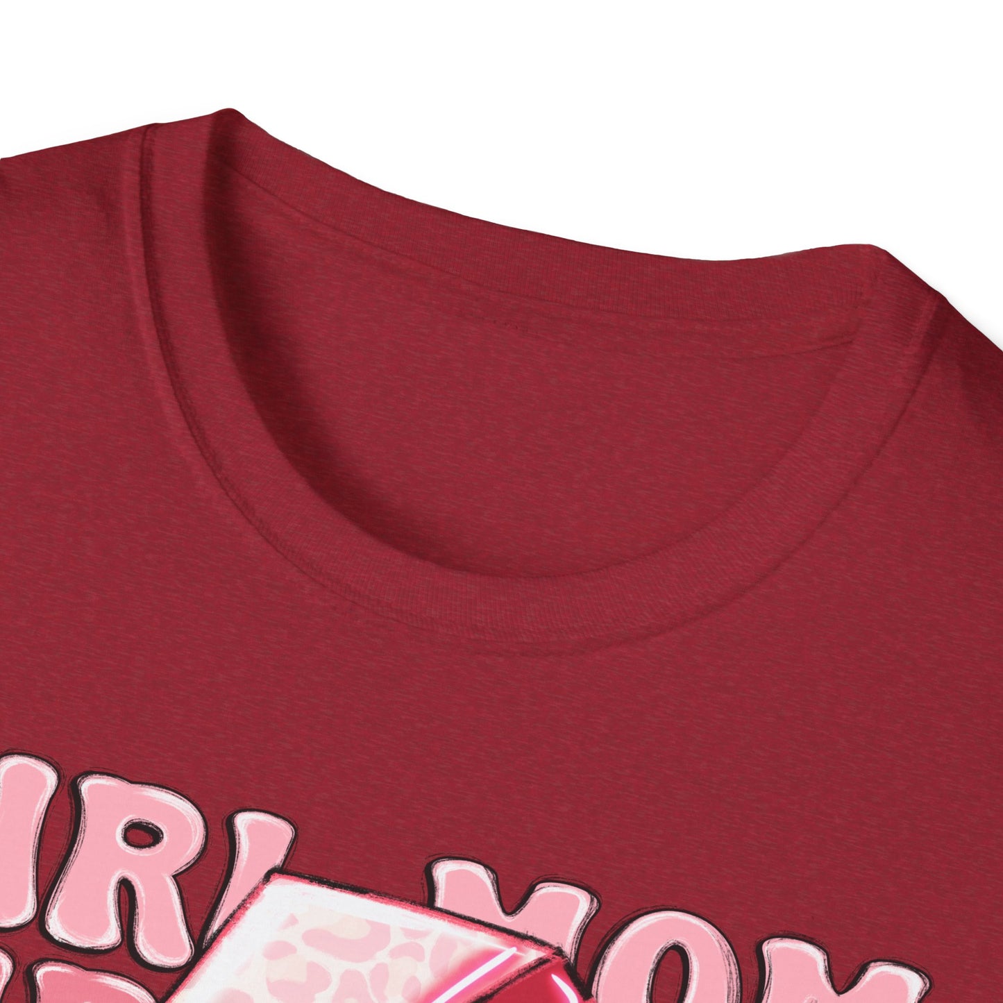Girl Mom Softstyle T-Shirt - Trendy Casual Tee for Moms