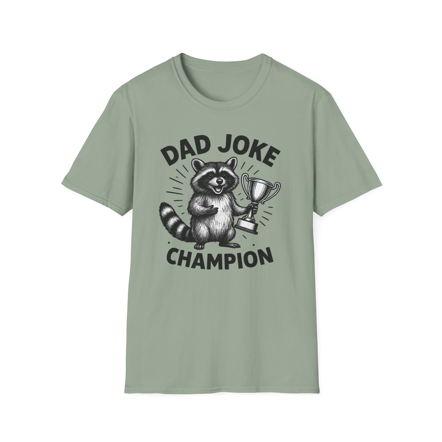 Dad Joke Champion T-Shirt, Funny Dad Gift, Unisex Tee, Perfect for Father's Day, Humor Shirt for Parent, Gift for Dad