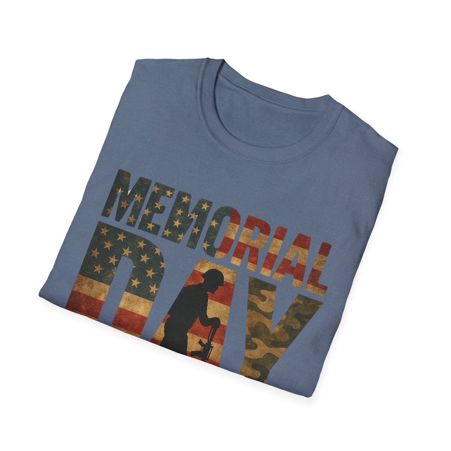 Memorial Day Camo Graphic - T-Shirt