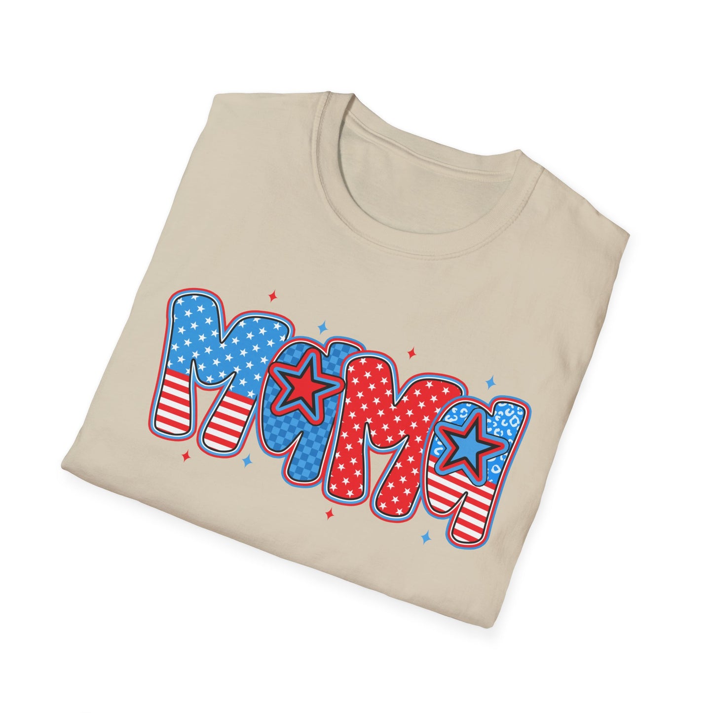 Patriotic Mama T-Shirt - Tee for Celebrations