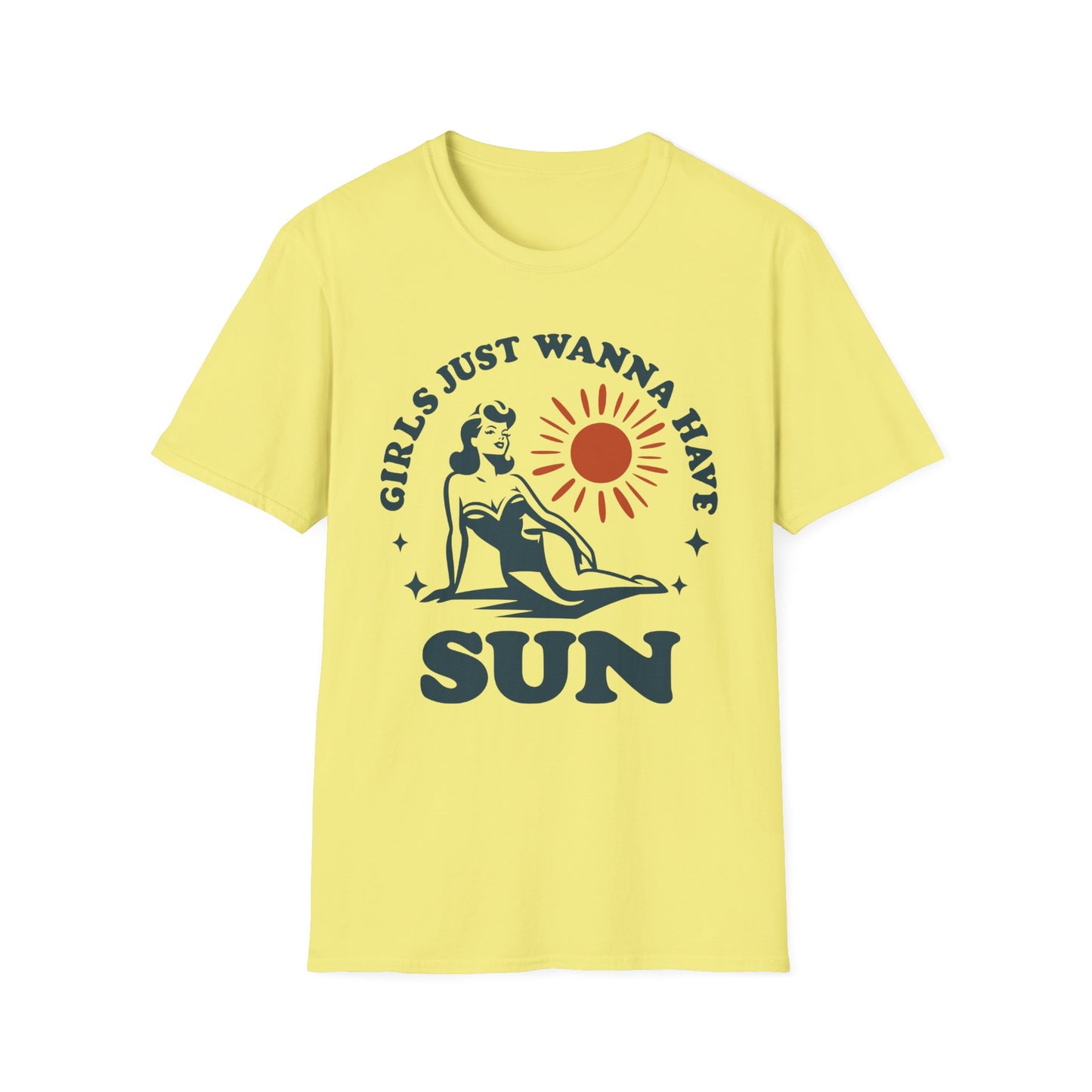 Girls Just Wanna Have Sun T-Shirt - Summer Vibes Tee