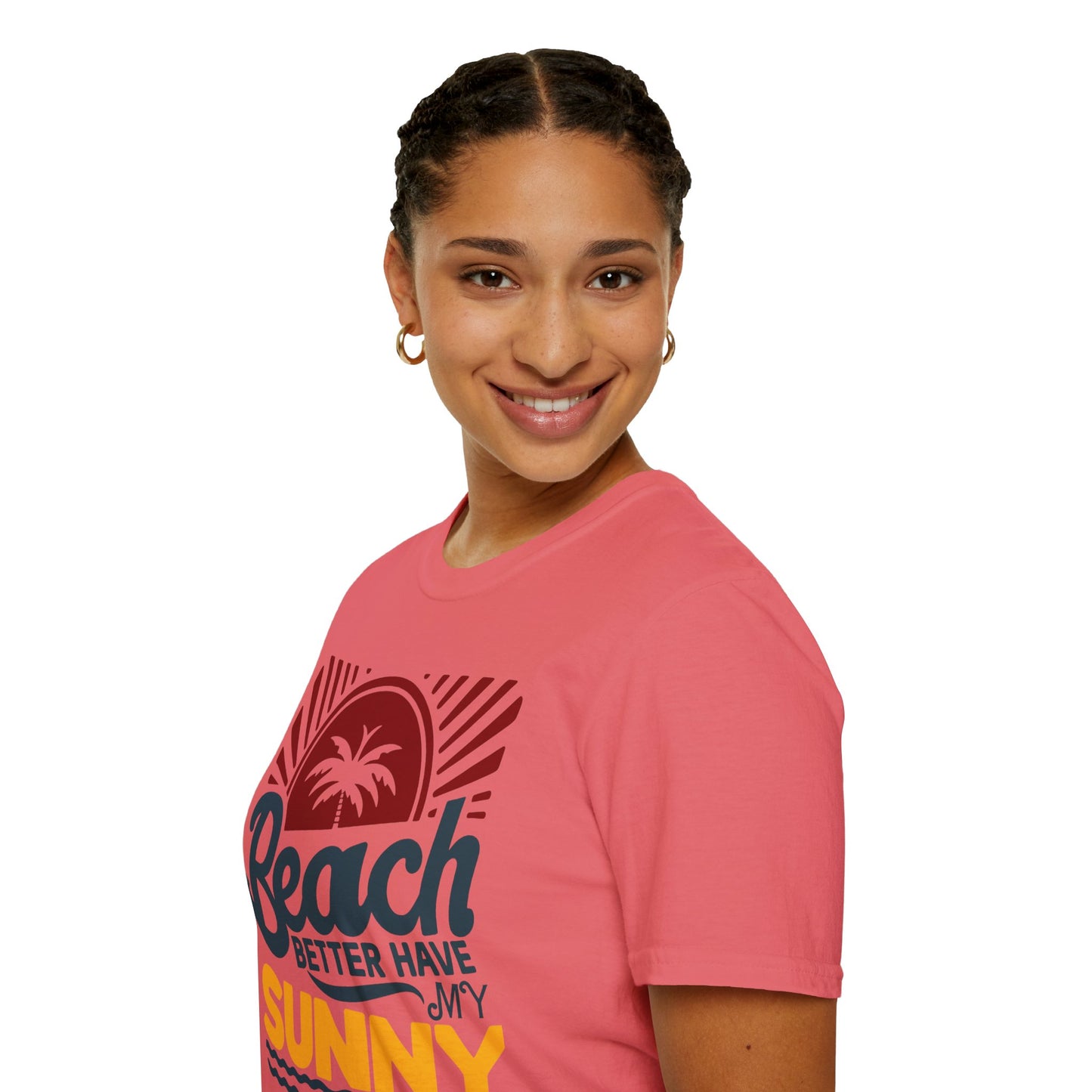 Beach Vibes Unisex Softstyle T-Shirt - 'Beach Better Have My Sunny'