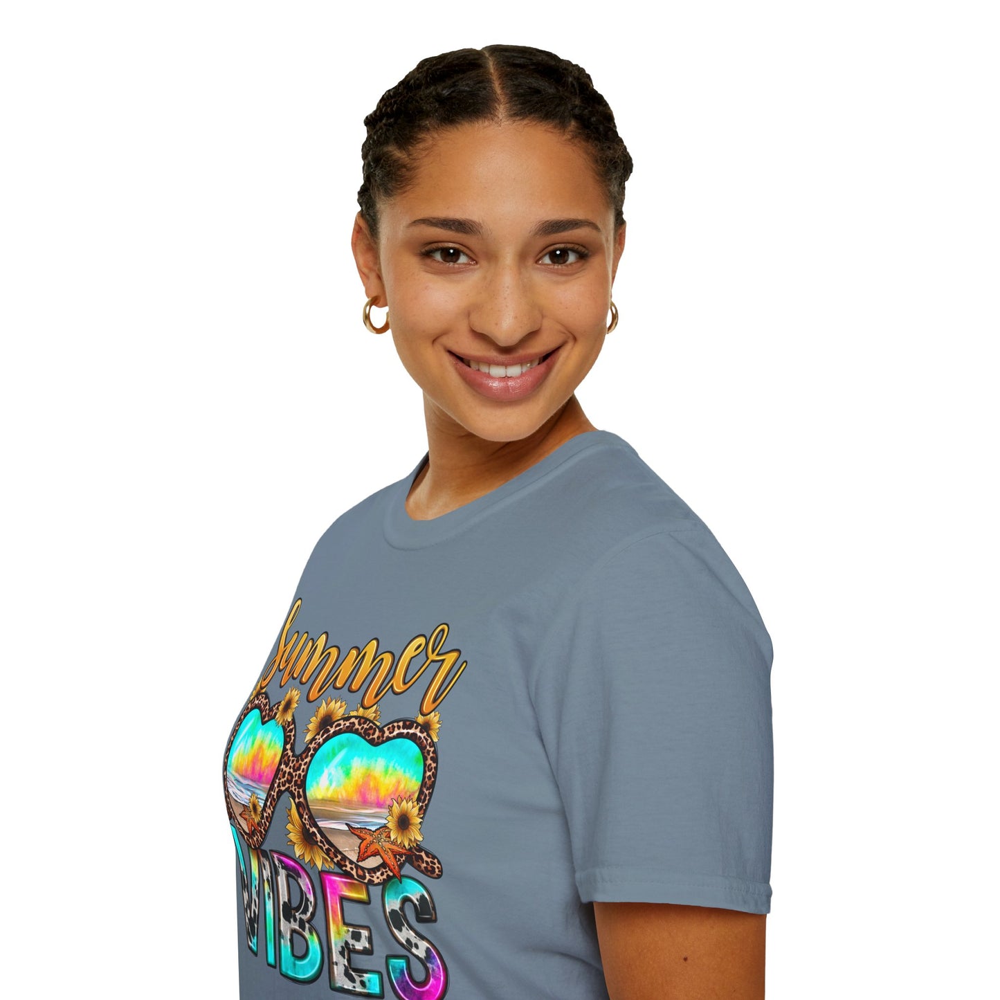 Summer Vibes Graphic -Tee for a Chill Summer