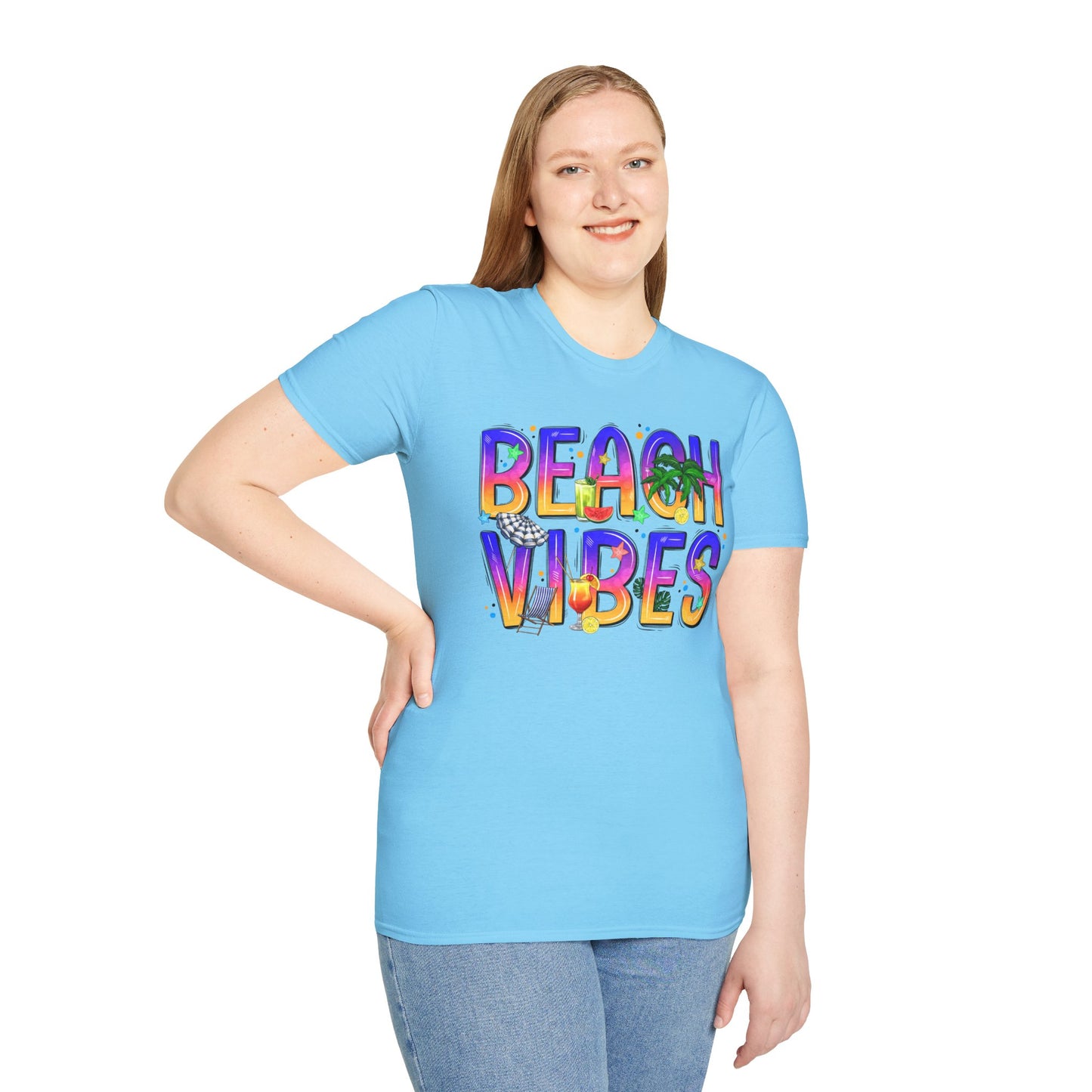 Beach Vibes - Bright and Fun Tee