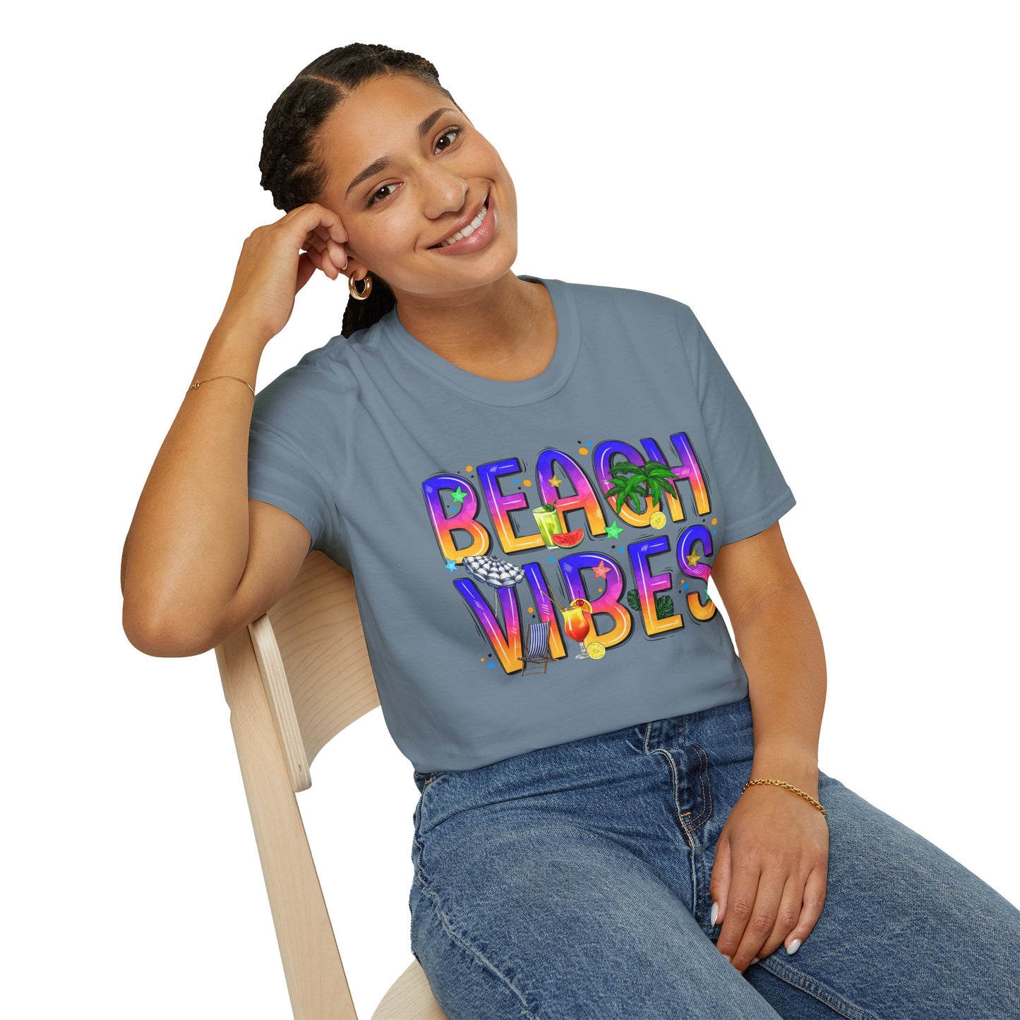 Beach Vibes - Bright and Fun Tee