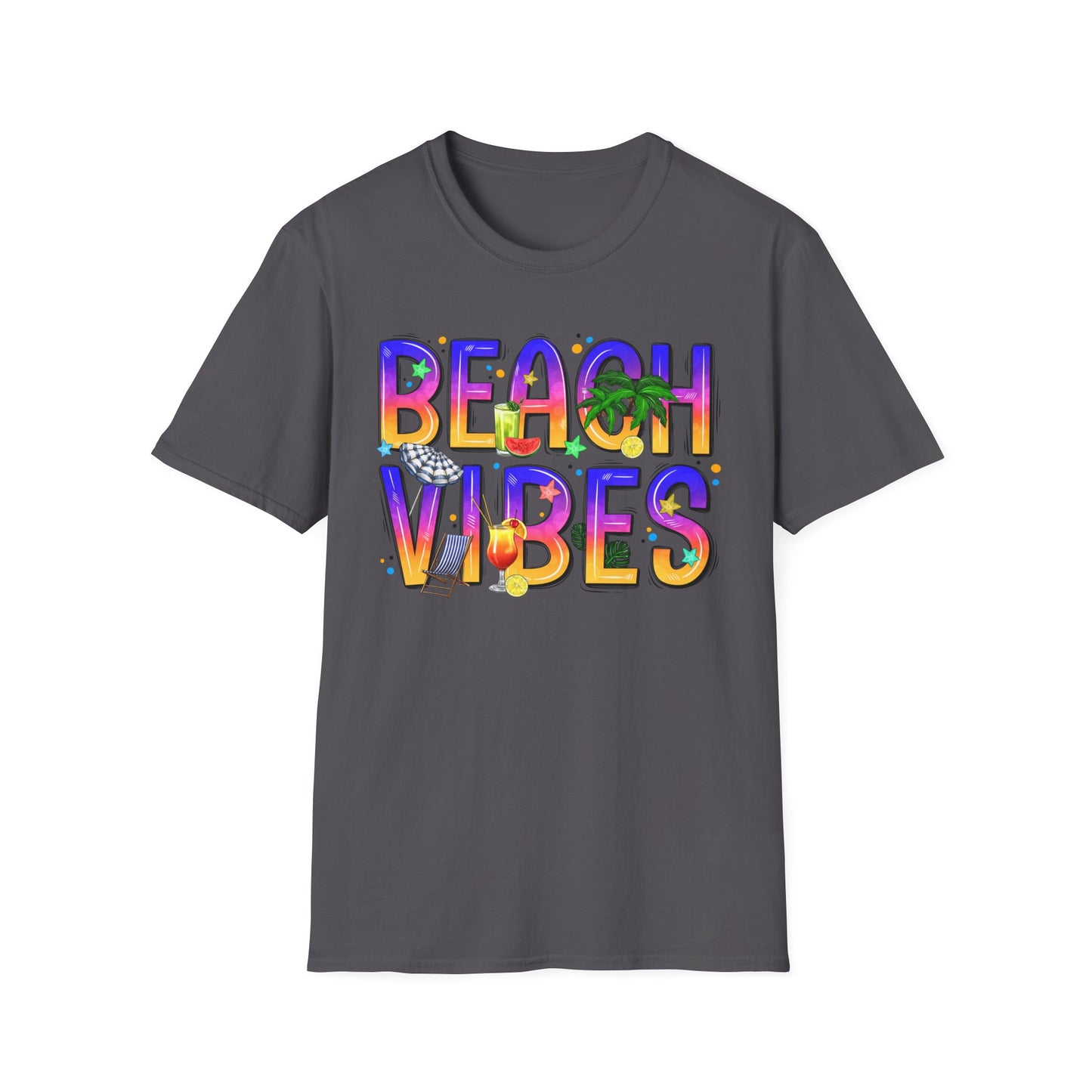 Beach Vibes - Bright and Fun Tee