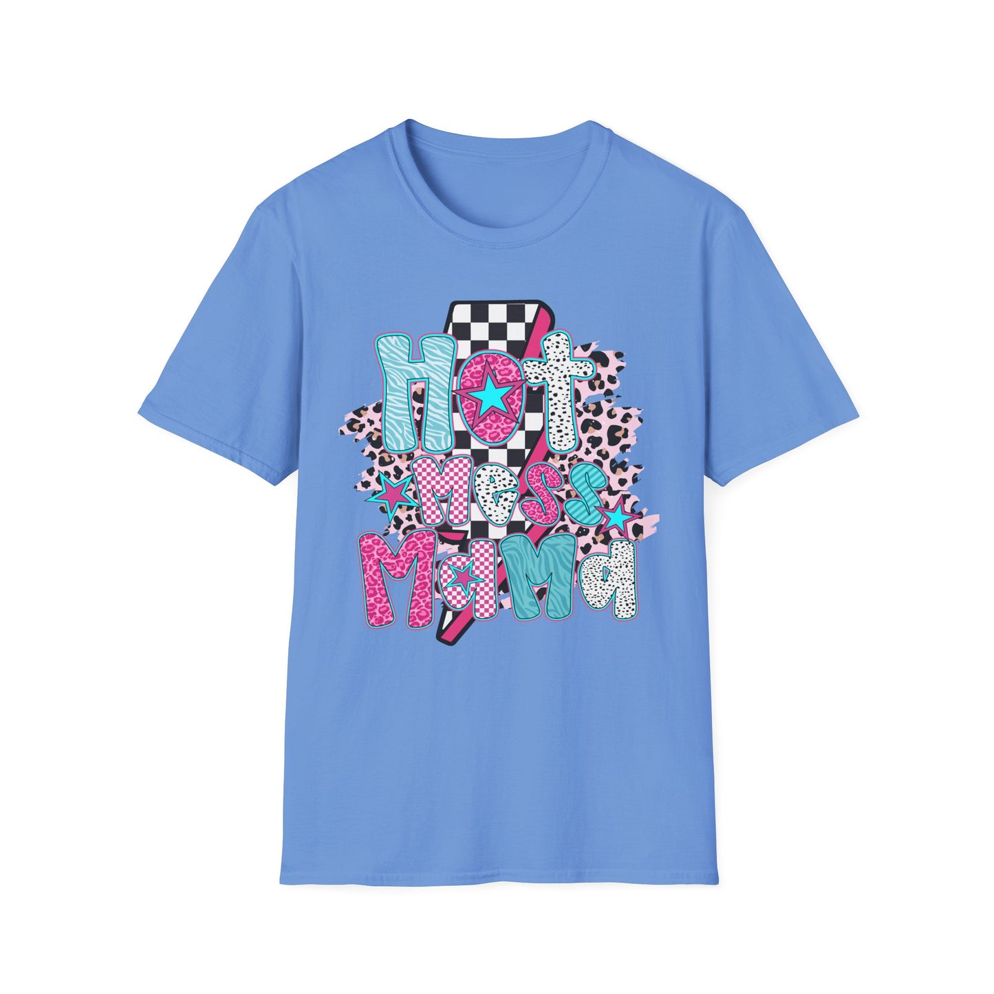 Fun 'Hot Mess Mama' T-Shirt - Perfect for Moms!