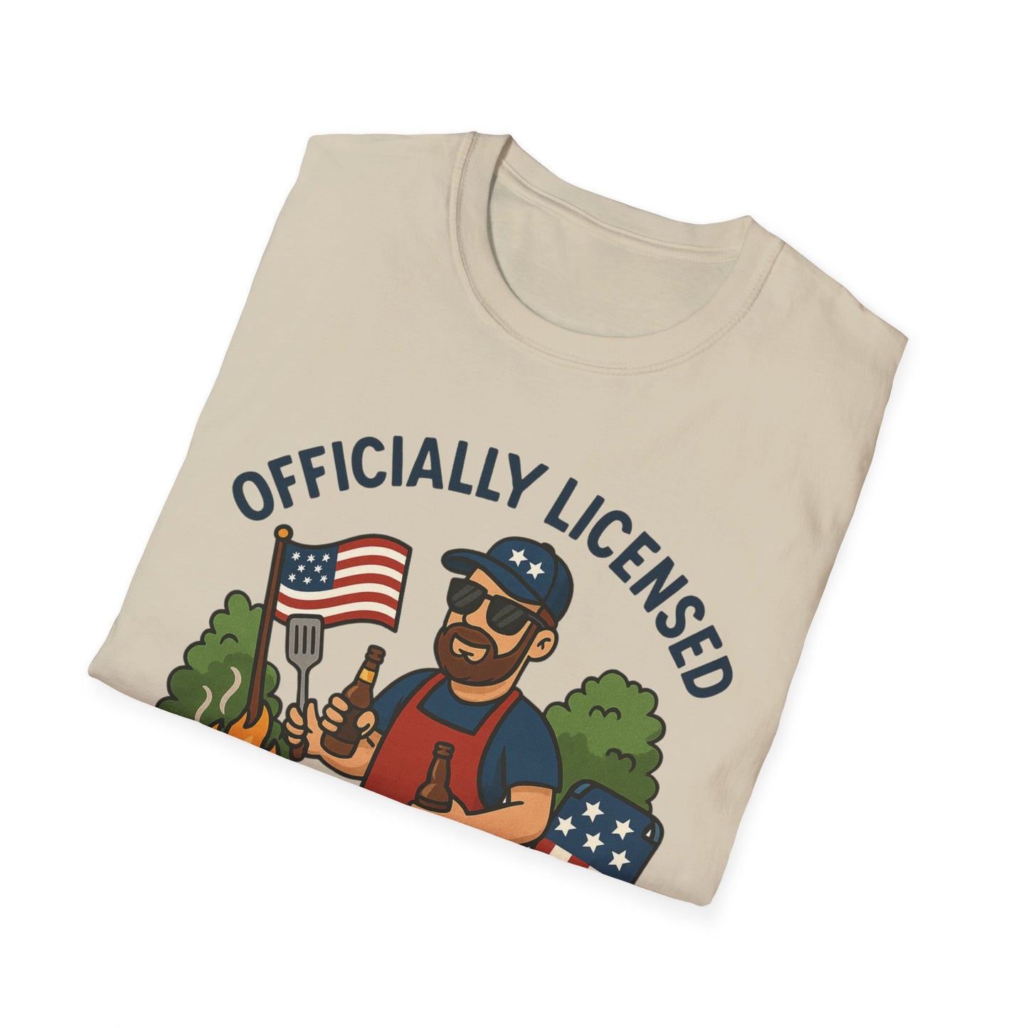 Officially Licensed BBQ Master T-Shirt for Grill Enthusiasts