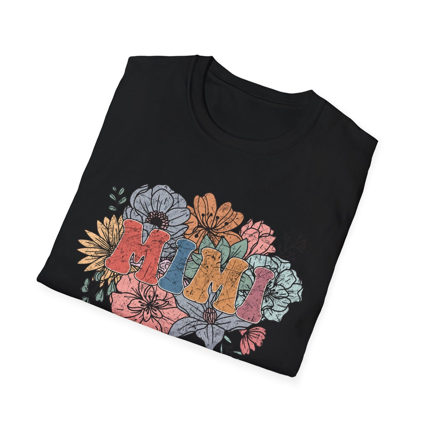 Floral 'Mimi' Unisex T-Shirt - Perfect Gift for Moms, Mother's Day, Family Gatherings, Casual Wear, Spring Fashion