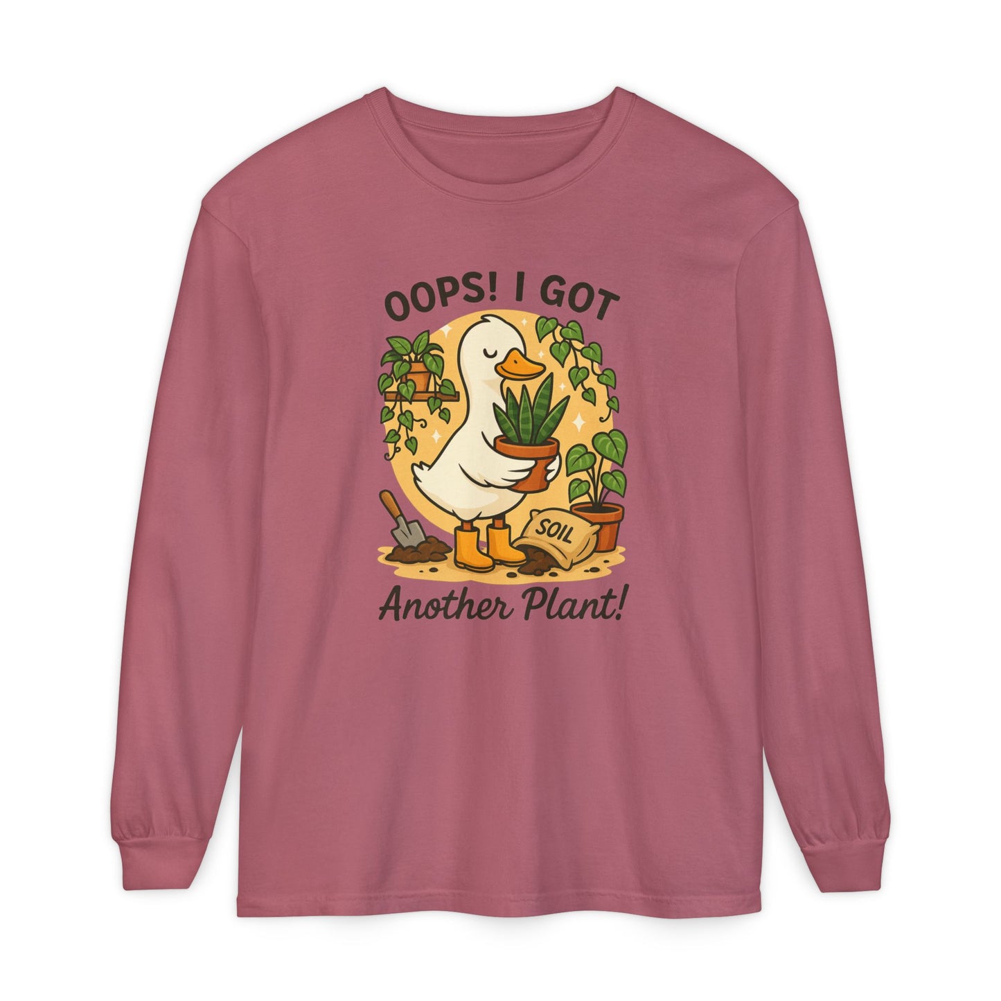 Gardening Humor Long Sleeve Tee, Oops I Got Another Plant Shirt, Funny Plant Lover Gift, Unisex Plant Enthusiast Top, Quirky Gardening [...]