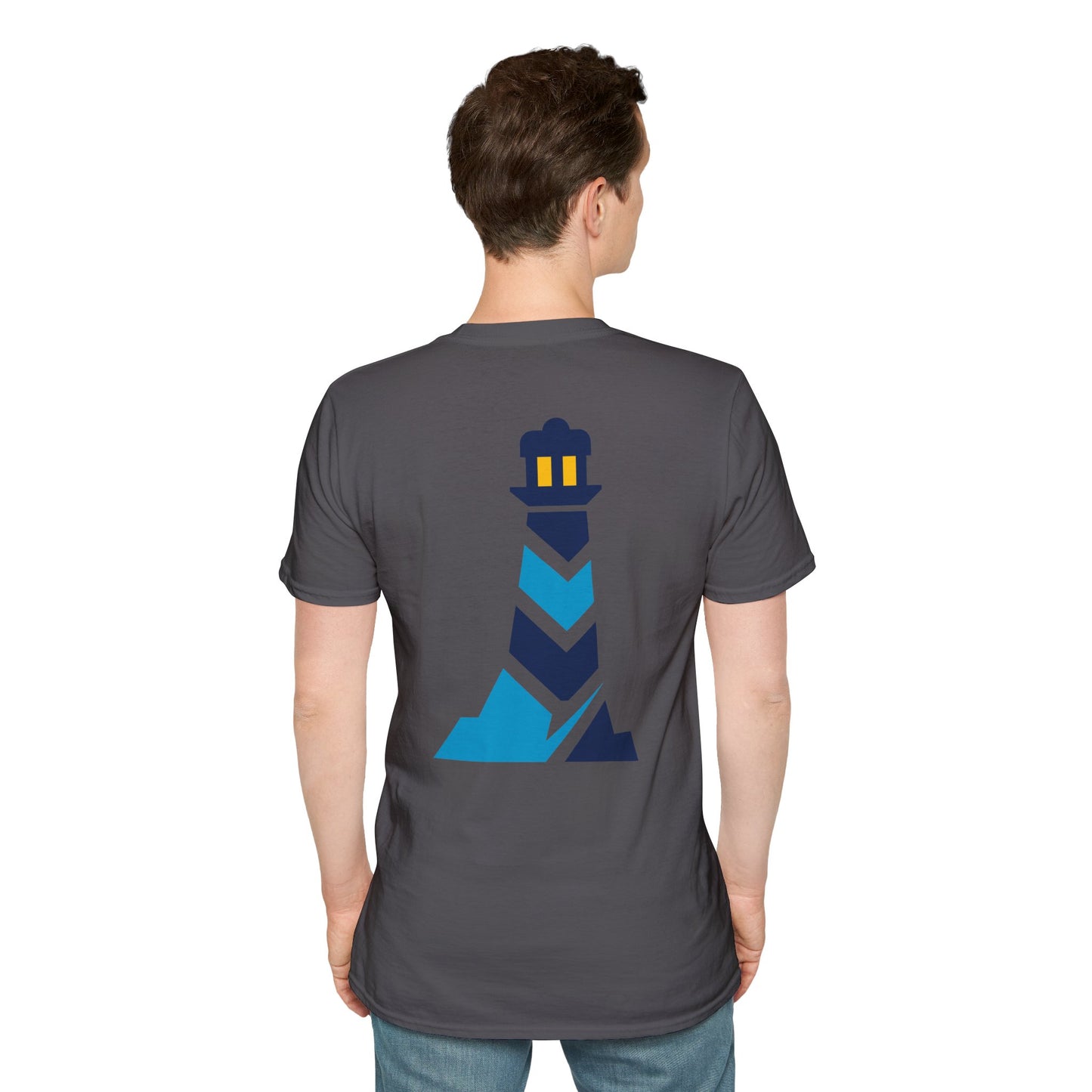 Beach Sunrise & Lighthouse Unisex T-Shirt - Relaxed Summer Vibes