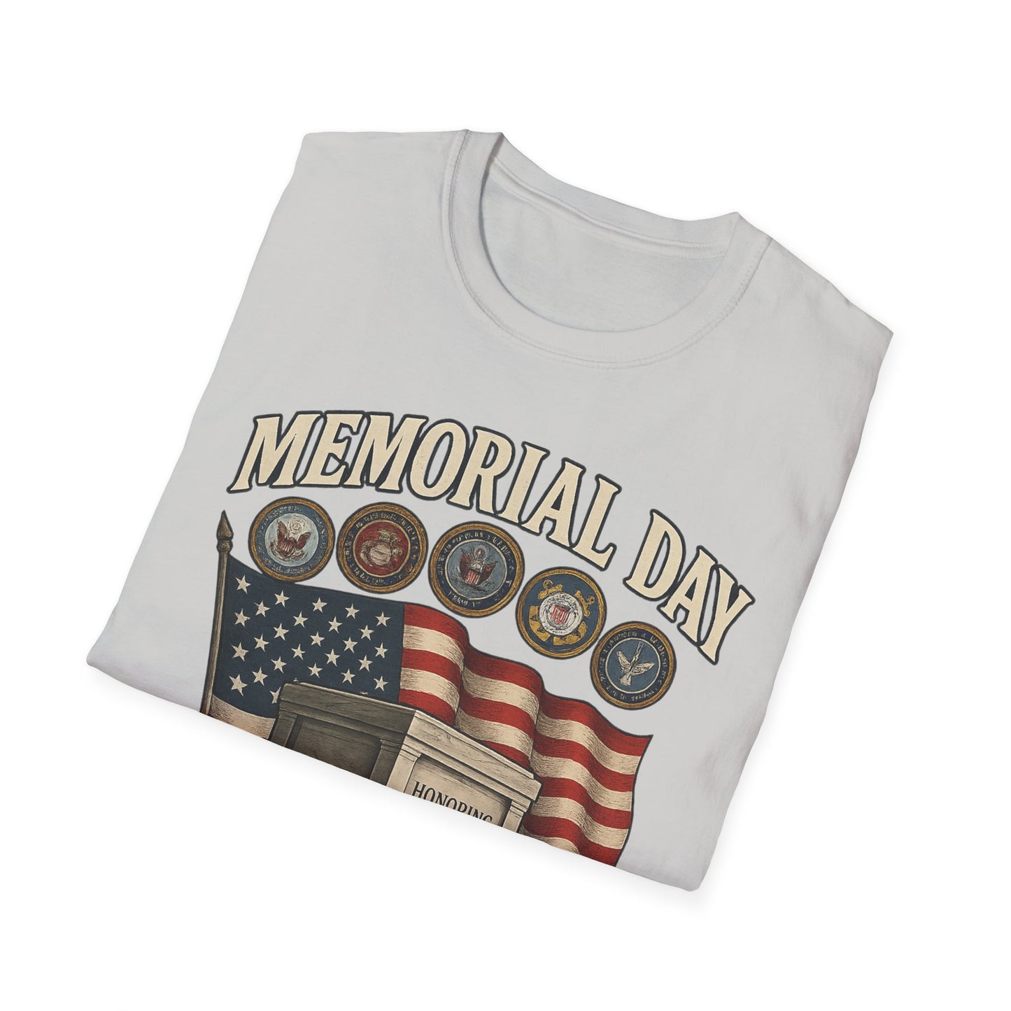 Memorial Day Tribute T-Shirt - Honoring All Who Served
