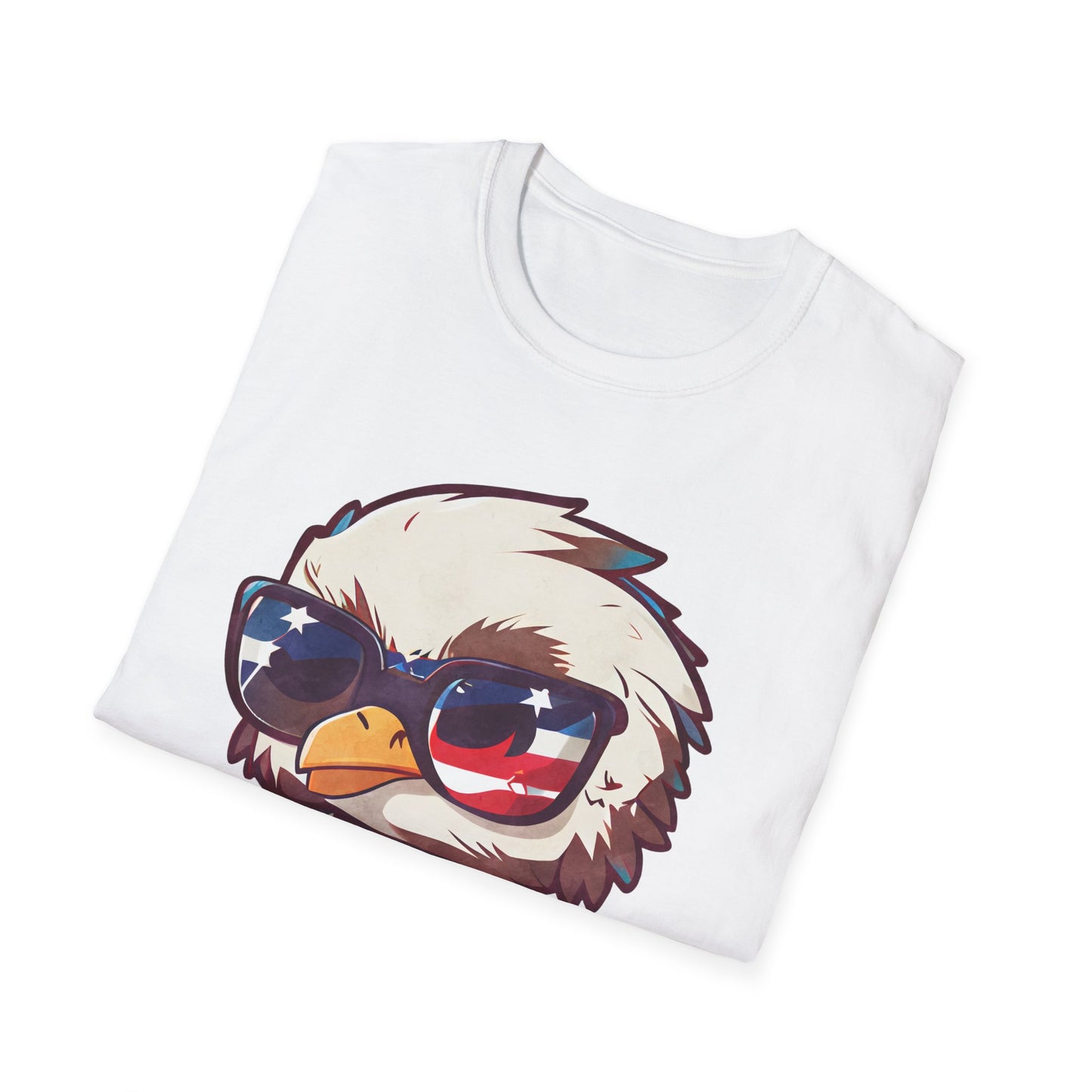 Patriotic Eagle Graphic T-Shirt