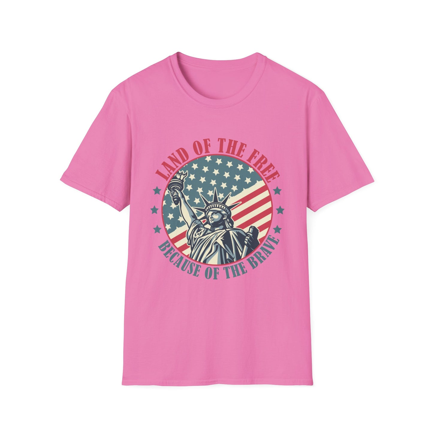 Land of the Free Graphic T-Shirt – Patriotism