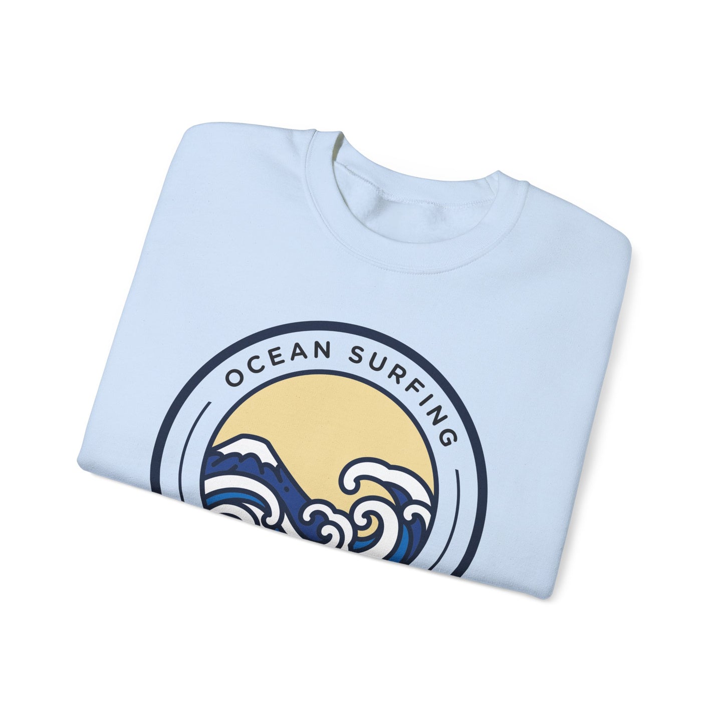 Ocean Surfing Bali Crewneck Sweatshirt - Unisex Heavy Blend