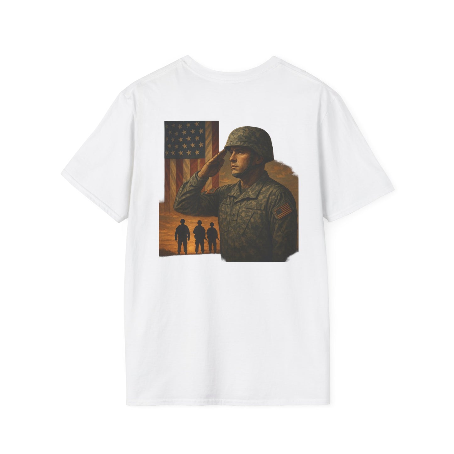 Patriotic Military Tribute - Tee