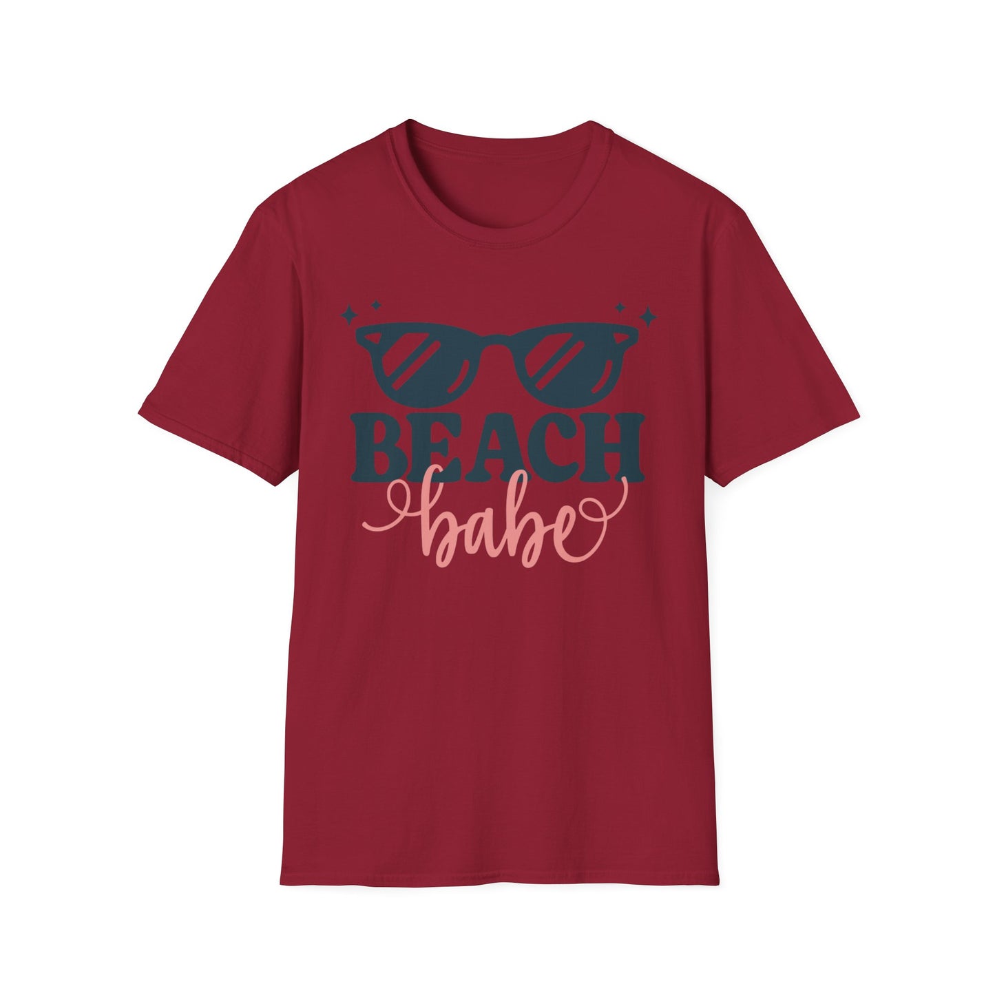 Beach Babe Unisex Softstyle T-Shirt - Perfect for Summer Vibes