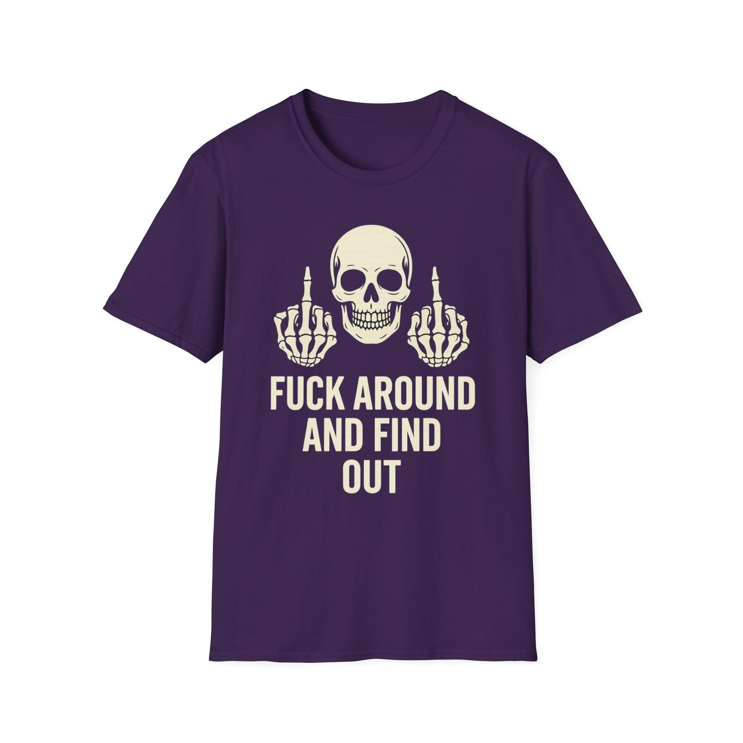 "F*ck Around and Find Out" Skull Graphic Tee