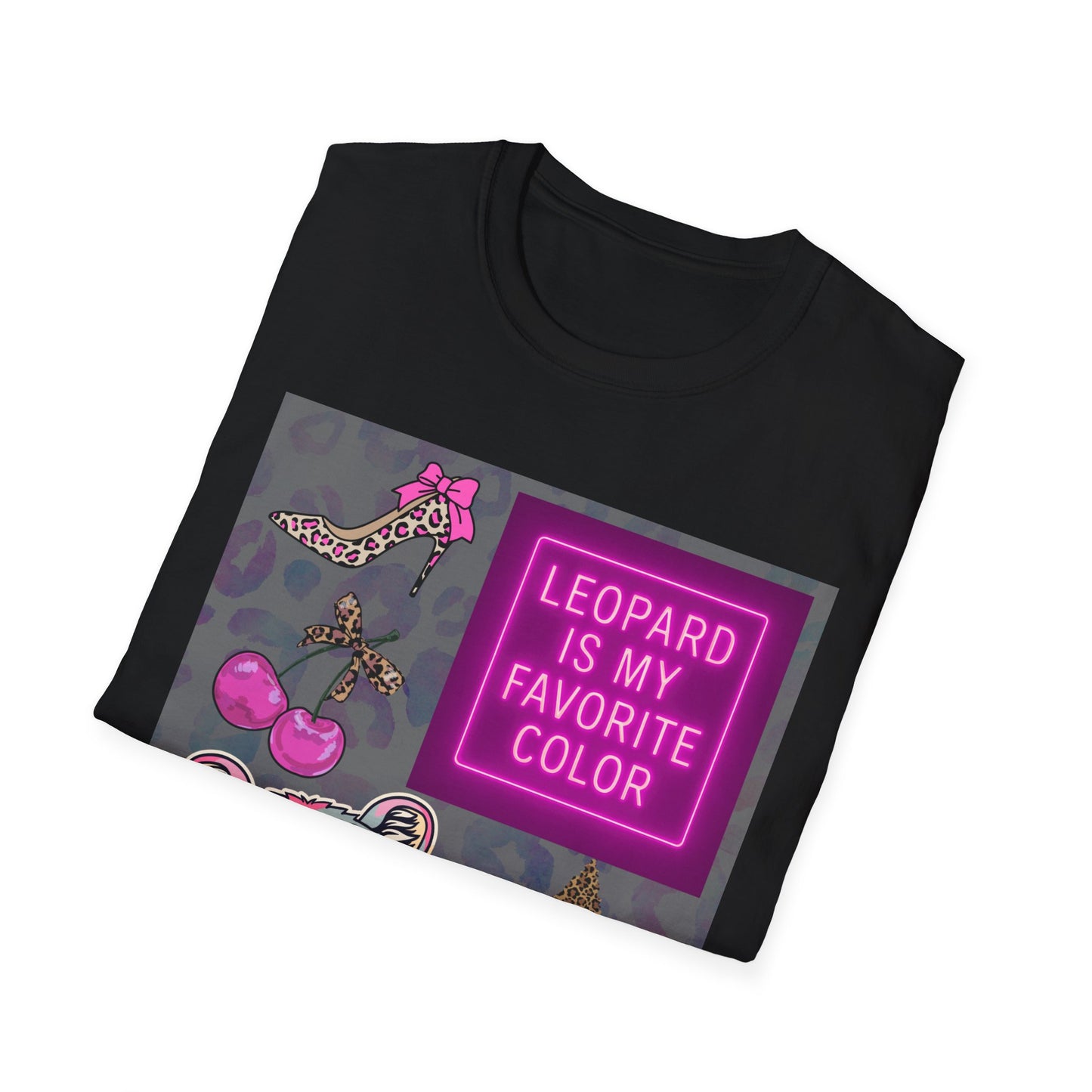 Leopard is my Favorite Color Graphic Tee – Fun & Trendy Apparel
