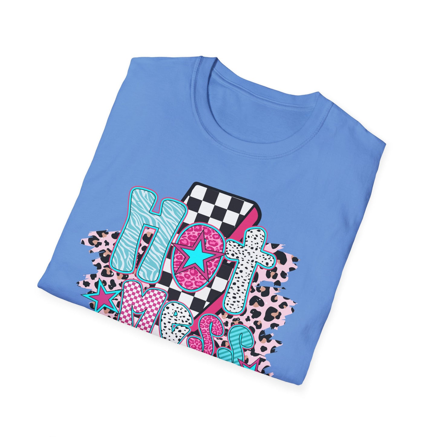Fun 'Hot Mess Mama' T-Shirt - Perfect for Moms!