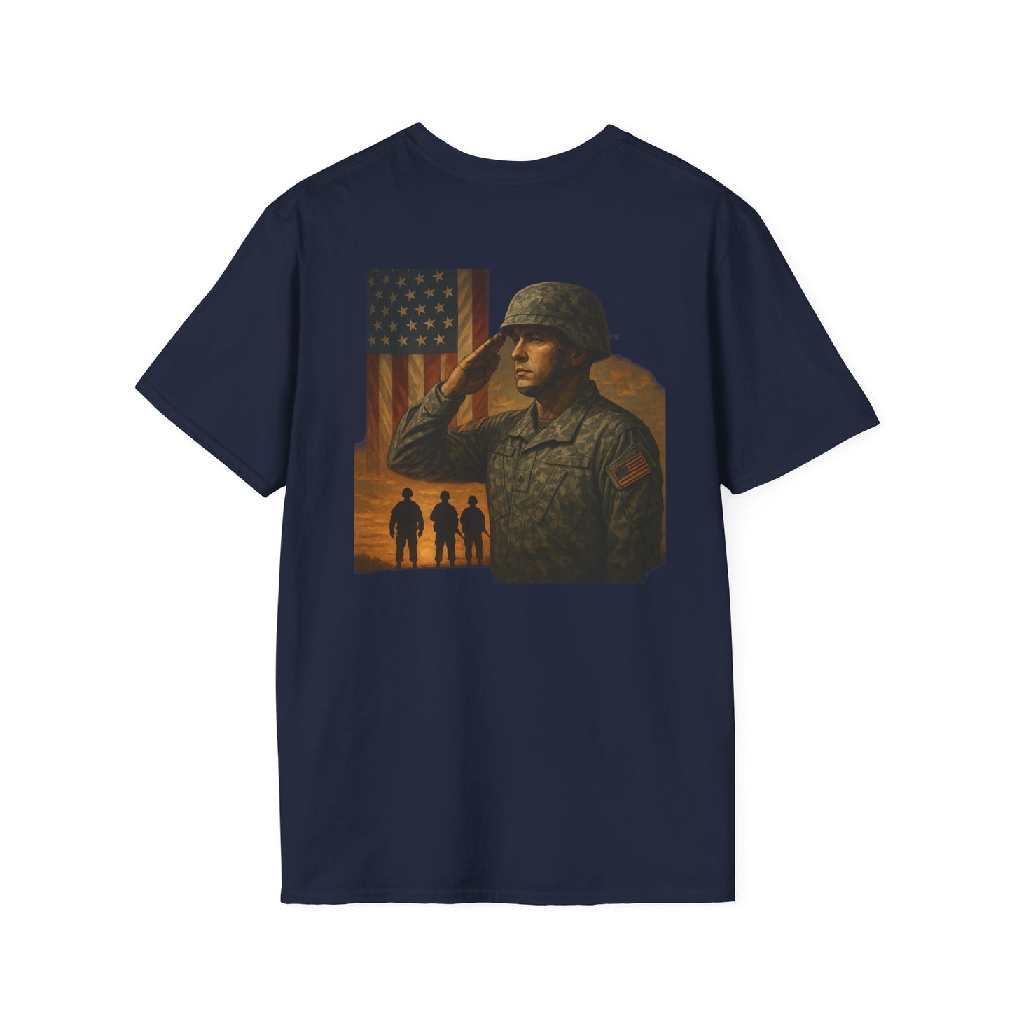 Patriotic Military Tribute - Tee