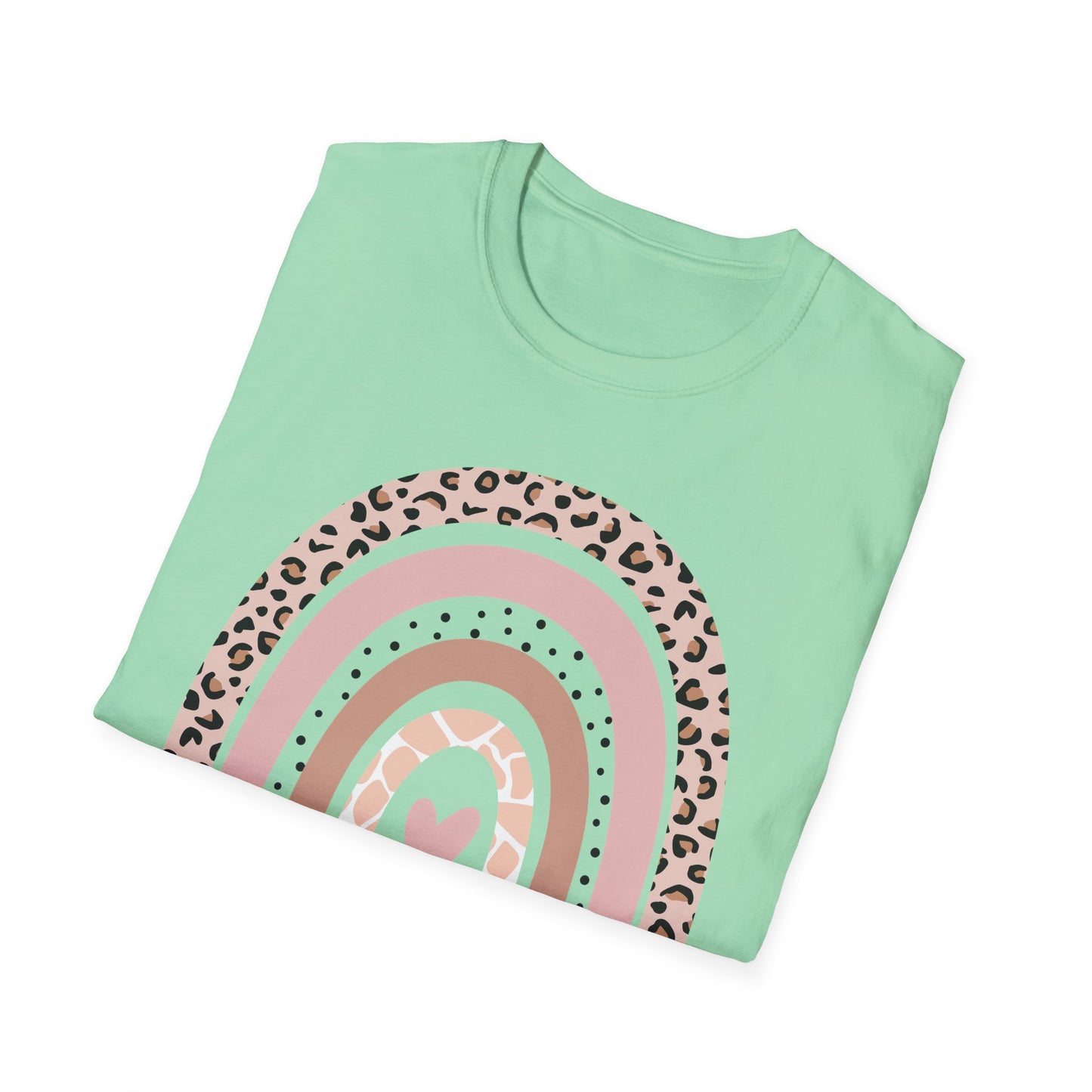 Girl Mom Rainbow T-Shirt Trendy Gift for Mother's Day