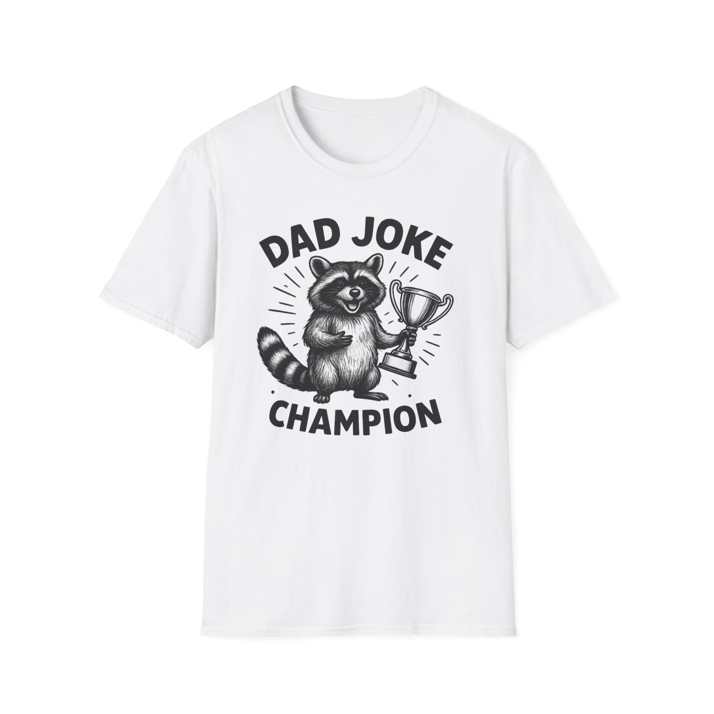 Dad Joke Champion T-Shirt, Funny Dad Gift, Unisex Tee, Perfect for Father's Day, Humor Shirt for Parent, Gift for Dad