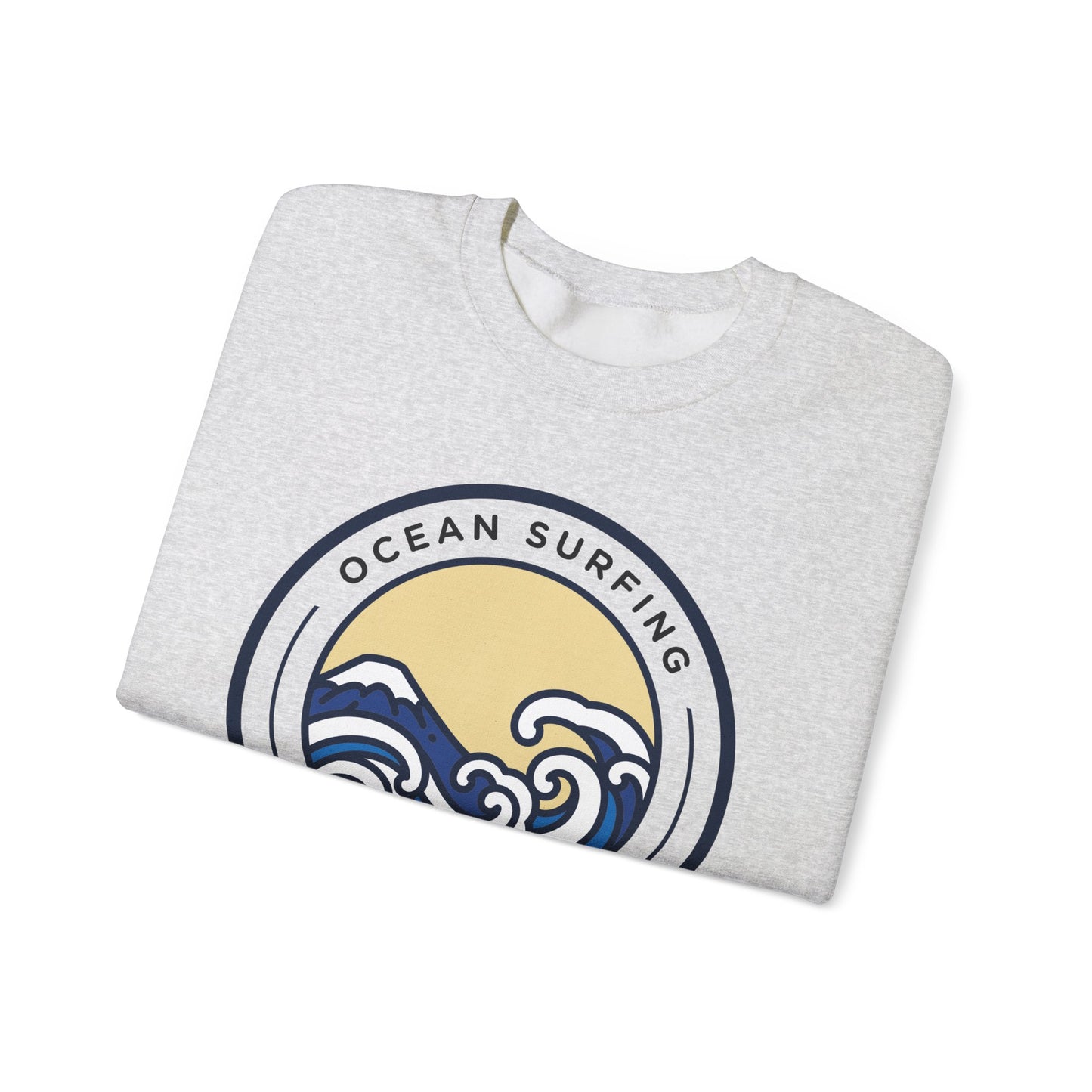 Ocean Surfing Bali Crewneck Sweatshirt - Unisex Heavy Blend