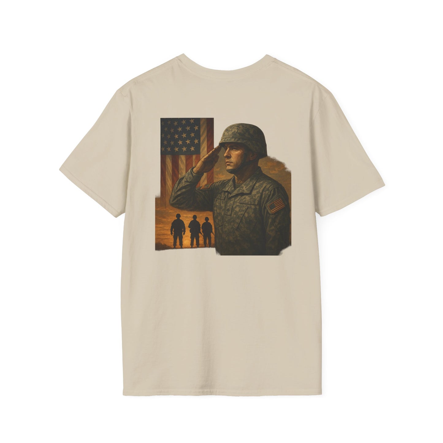 Patriotic Military Tribute - Tee