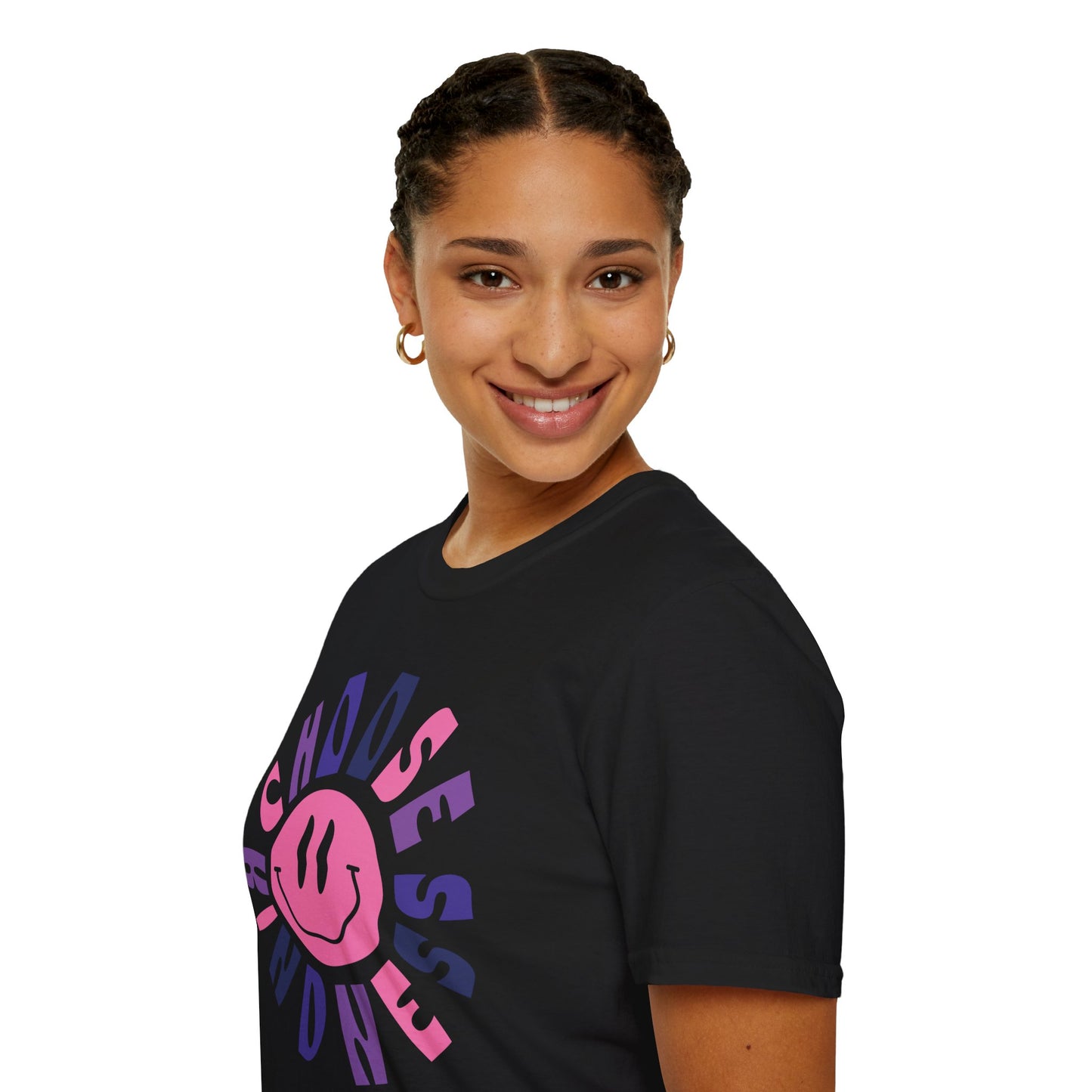Choose Kindness Unisex Softstyle T-Shirt | Positive Vibes Tee