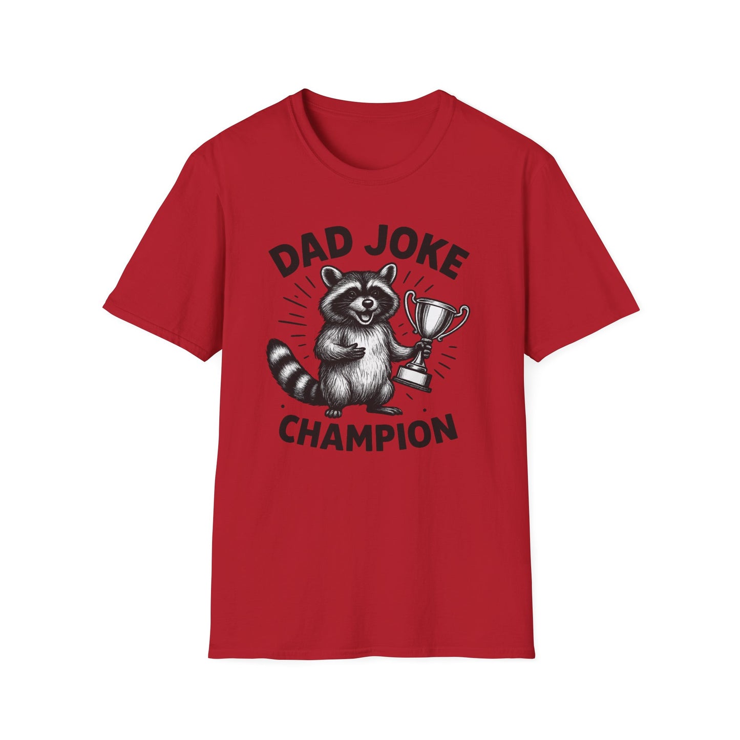 Dad Joke Champion T-Shirt, Funny Dad Gift, Unisex Tee, Perfect for Father's Day, Humor Shirt for Parent, Gift for Dad
