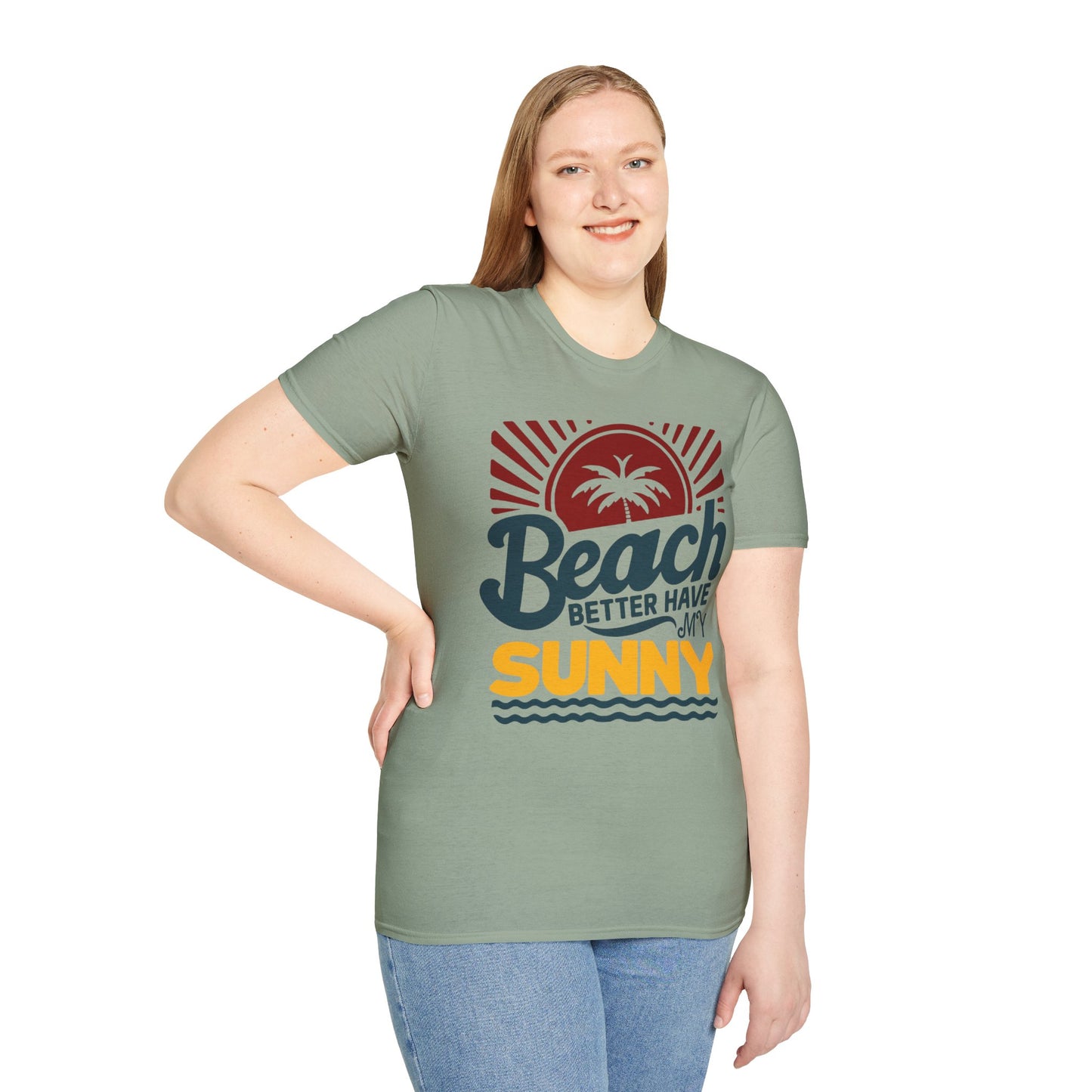 Beach Vibes Unisex Softstyle T-Shirt - 'Beach Better Have My Sunny'