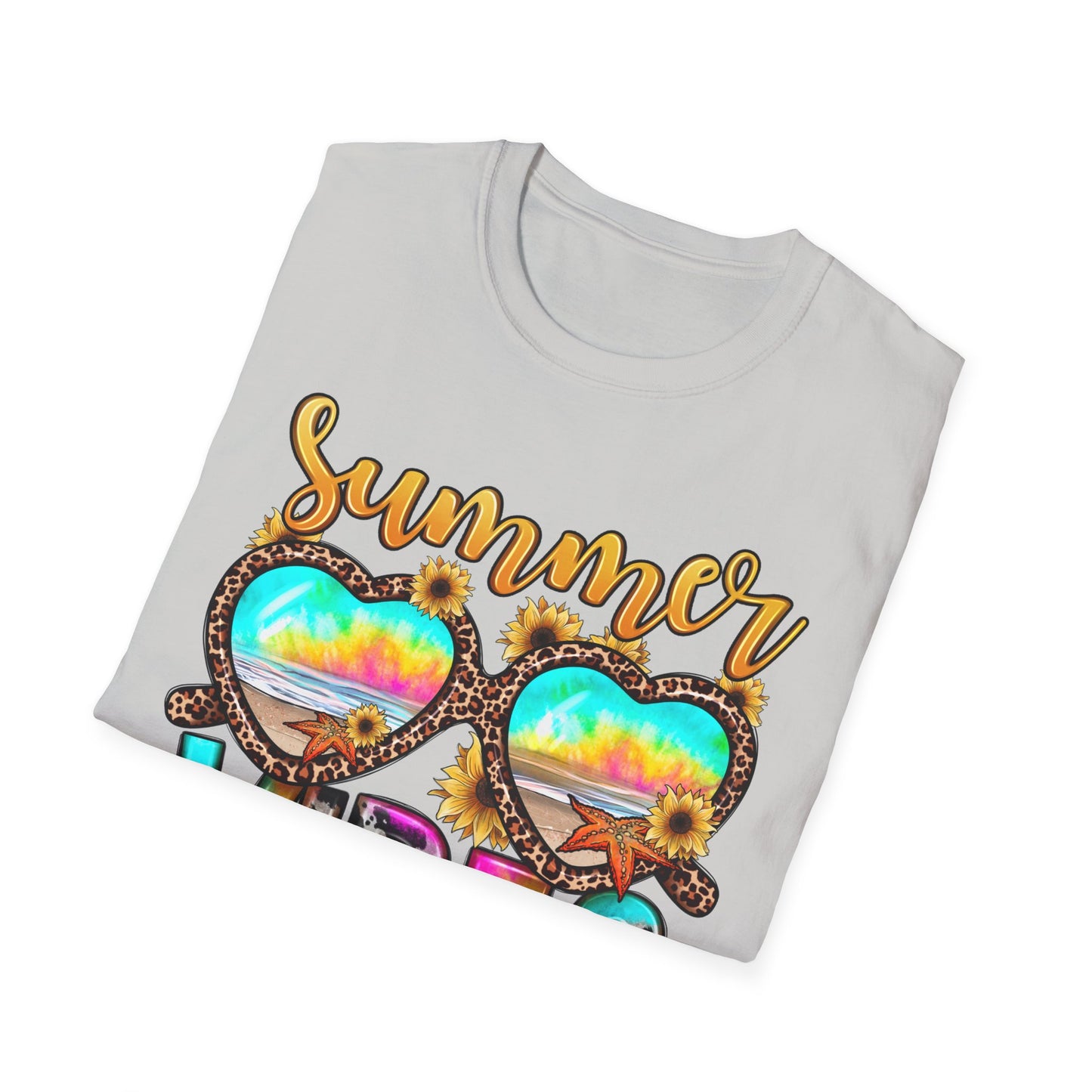 Summer Vibes Graphic -Tee for a Chill Summer