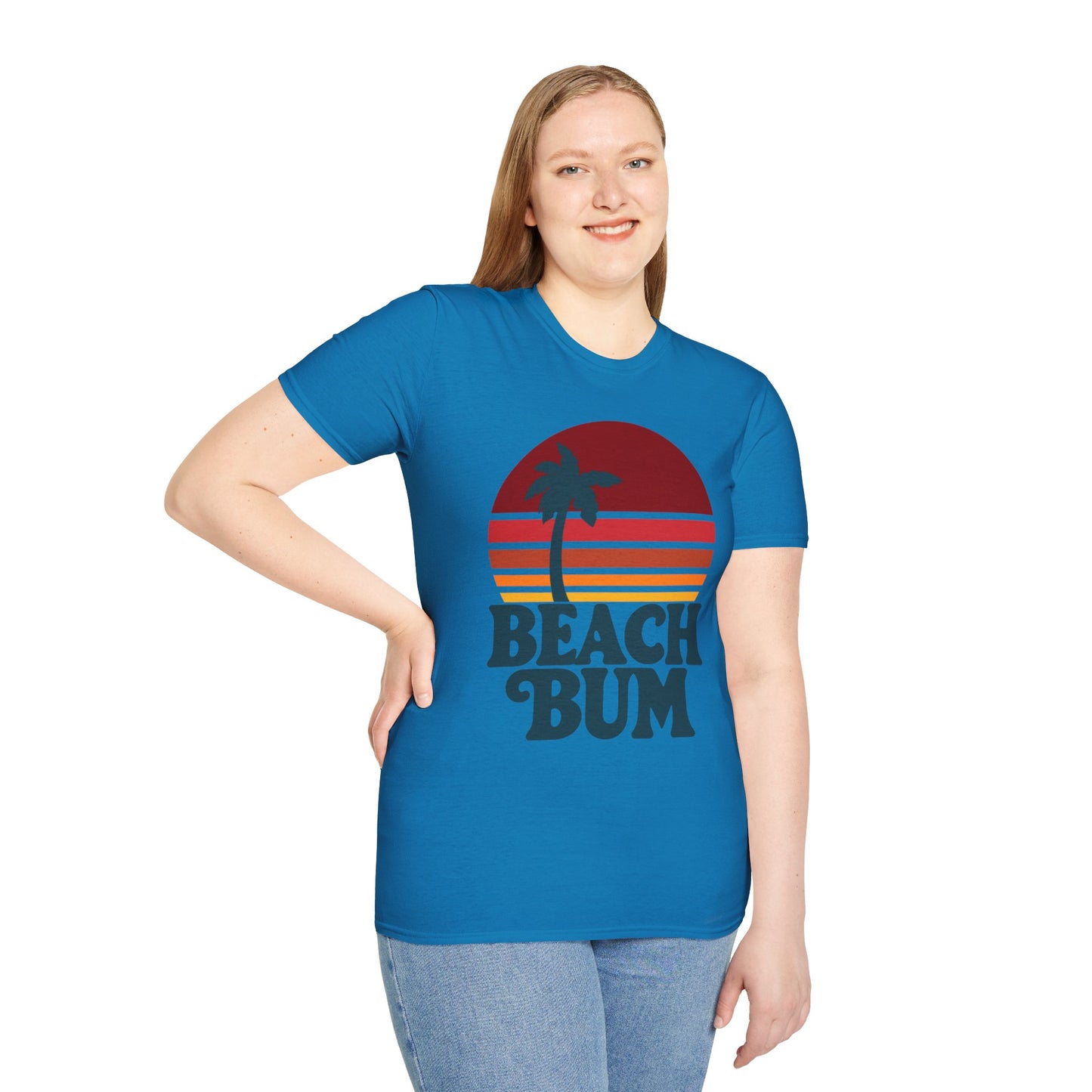 Beach Bum T-Shirt - Retro Summer Vibes