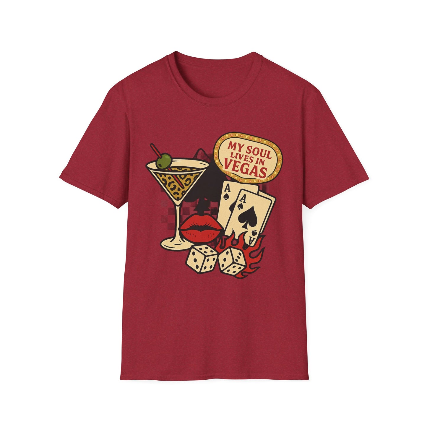 Vegas Vibes 'My Soul Lives in Vegas' - Graphic Tee