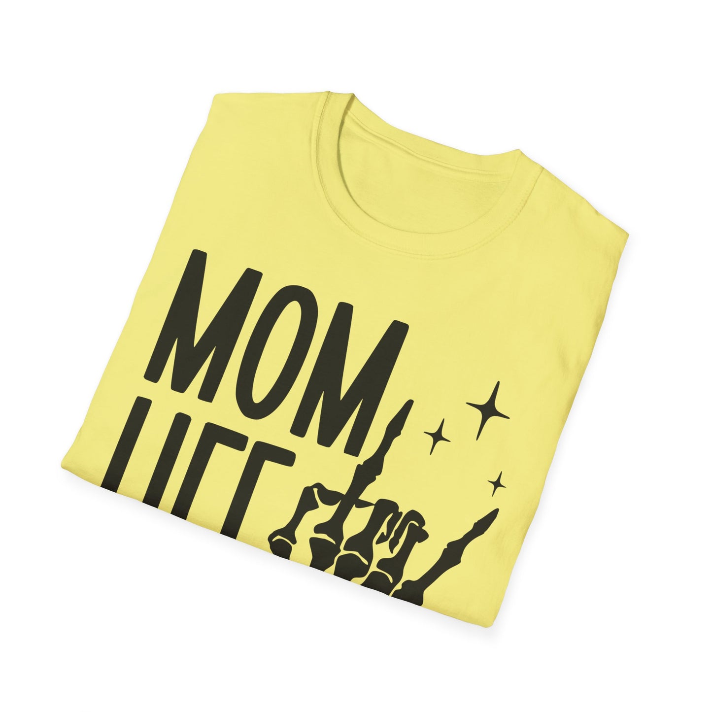 Mom Life Skeleton Hand T-Shirt