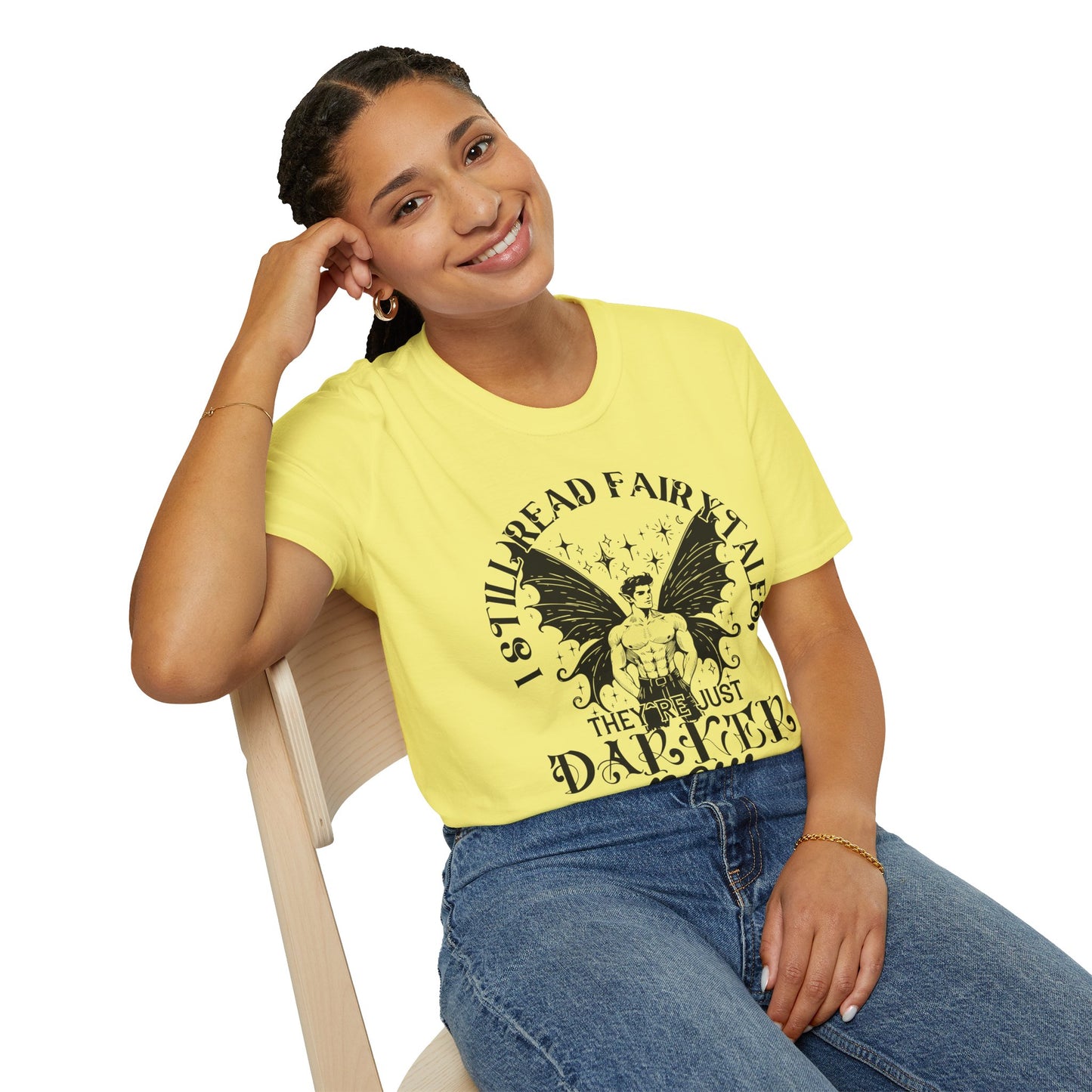Dark Fairy Tales Graphic T-Shirt - I Still Read Fairy Tales