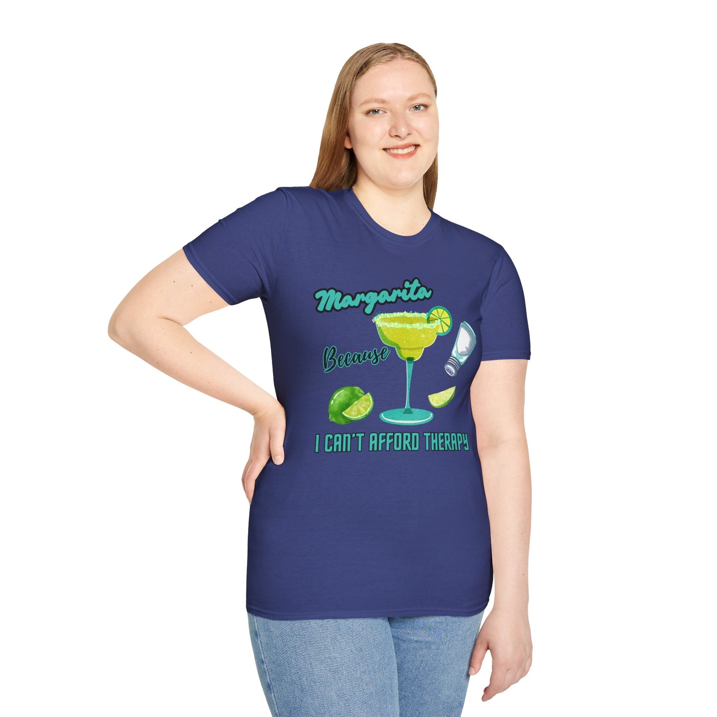 Margarita Therapy - Graphic Tee for Cocktail Lovers