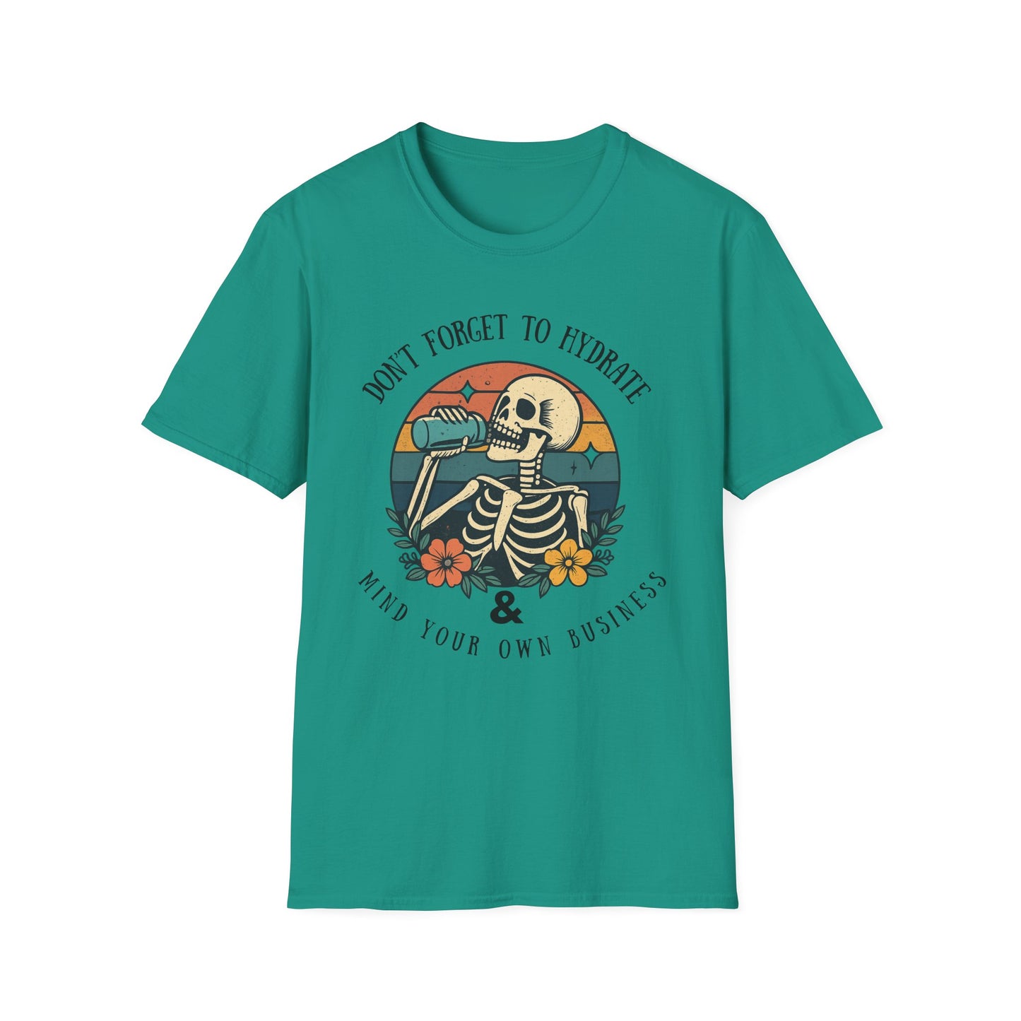 Sarcastic Skeleton Hydration - Graphic Tee