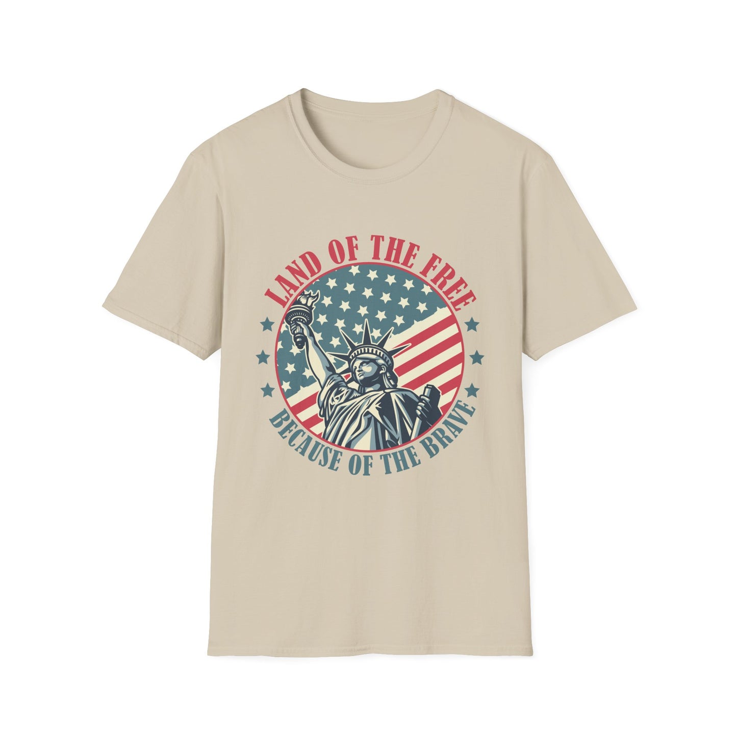 Land of the Free Graphic T-Shirt – Patriotism