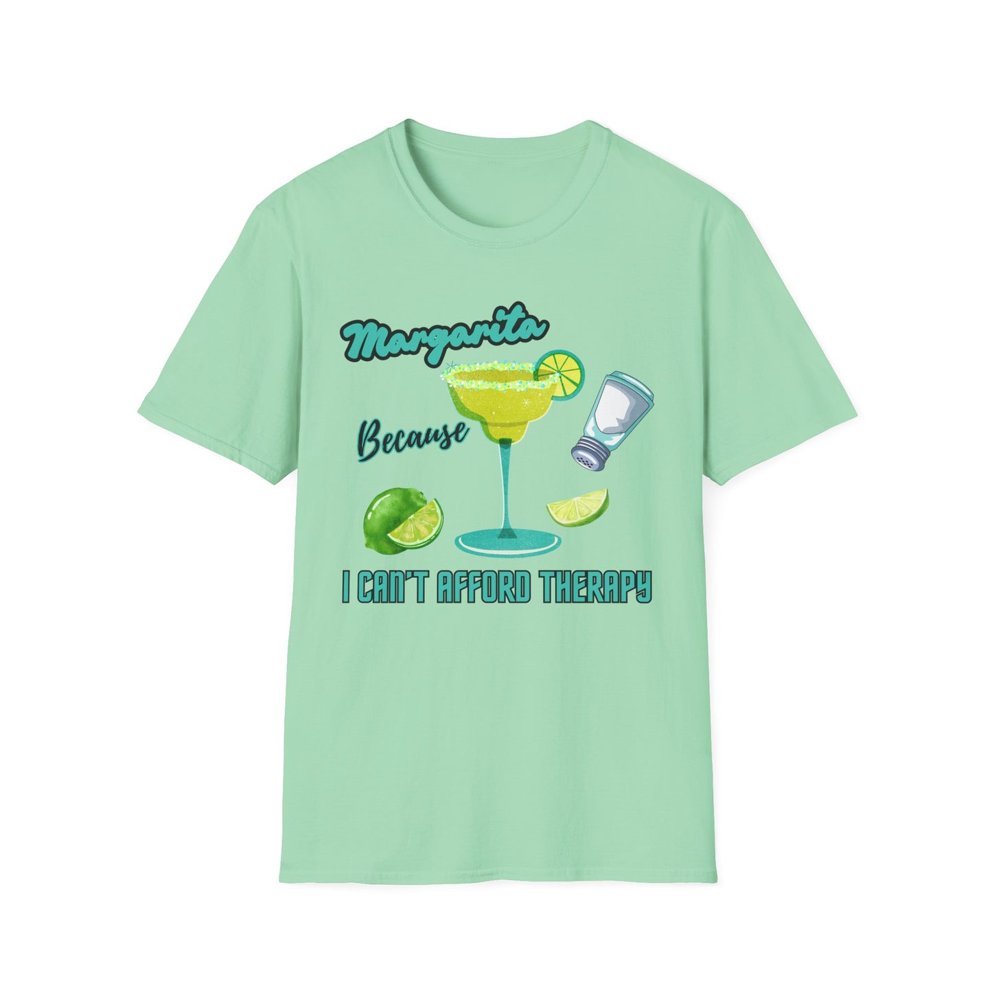 Margarita Therapy - Graphic Tee for Cocktail Lovers