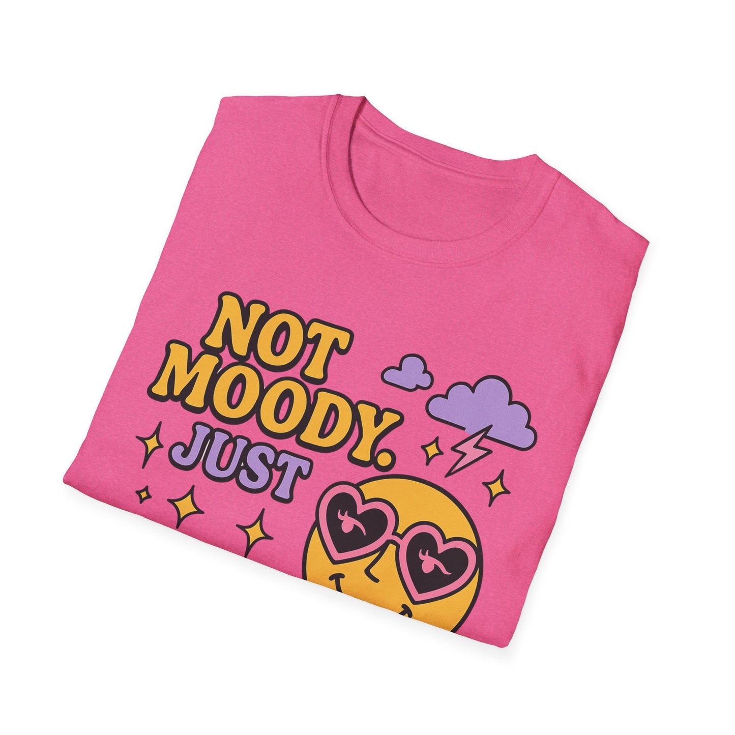 Emotionally Expressive, Moody - Sarcastic Graphic Tee