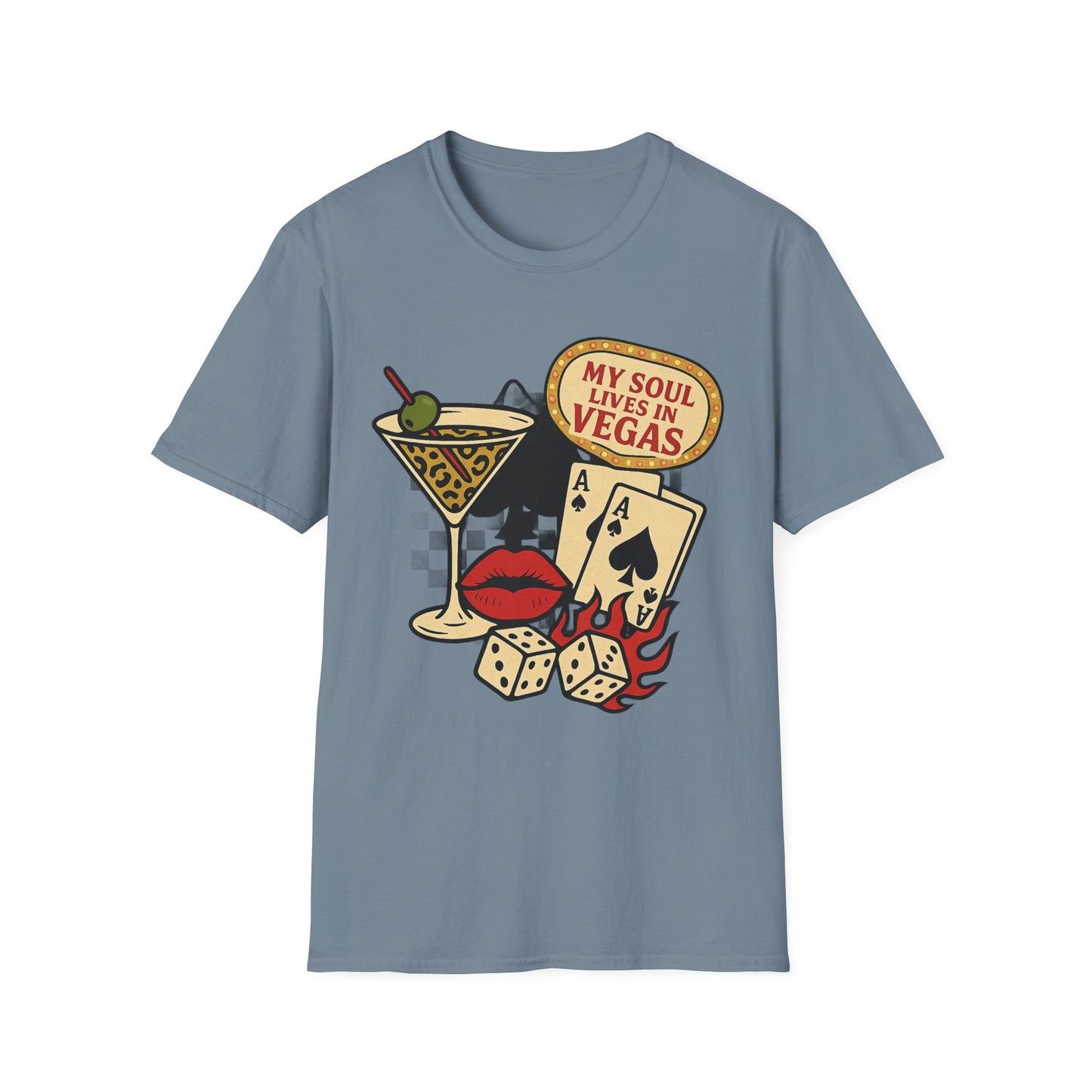 Vegas Vibes 'My Soul Lives in Vegas' - Graphic Tee