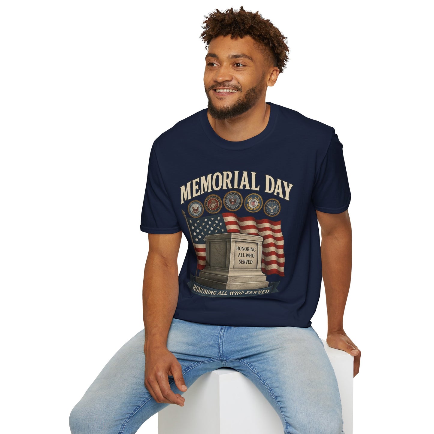 Memorial Day Tribute T-Shirt - Honoring All Who Served