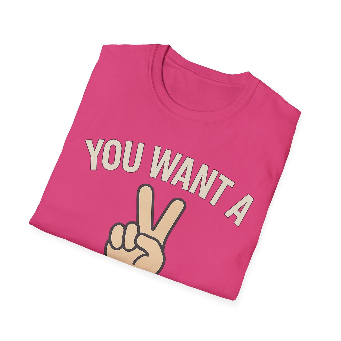 "You Want a Piece of Me" Graphic Tee for Casual Vibes