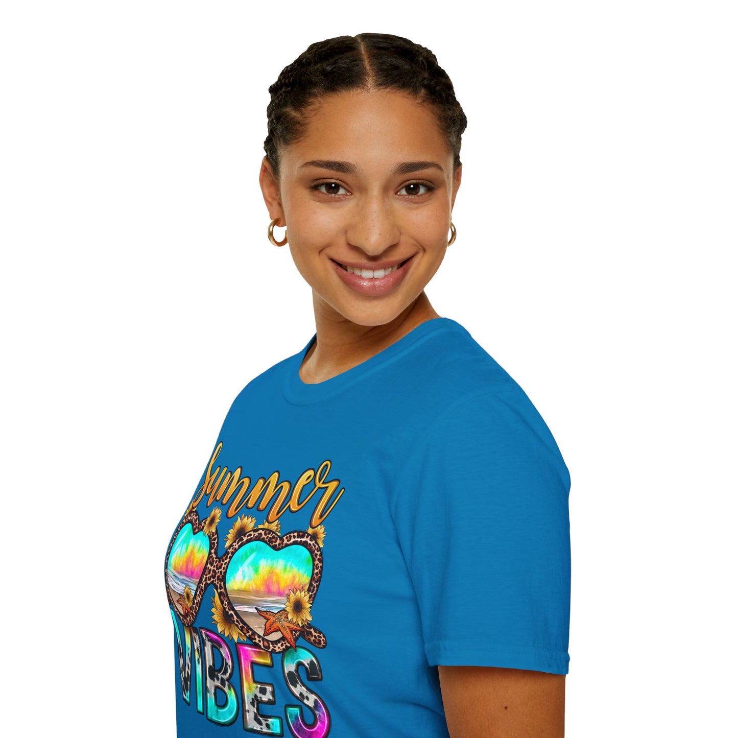 Summer Vibes Graphic -Tee for a Chill Summer